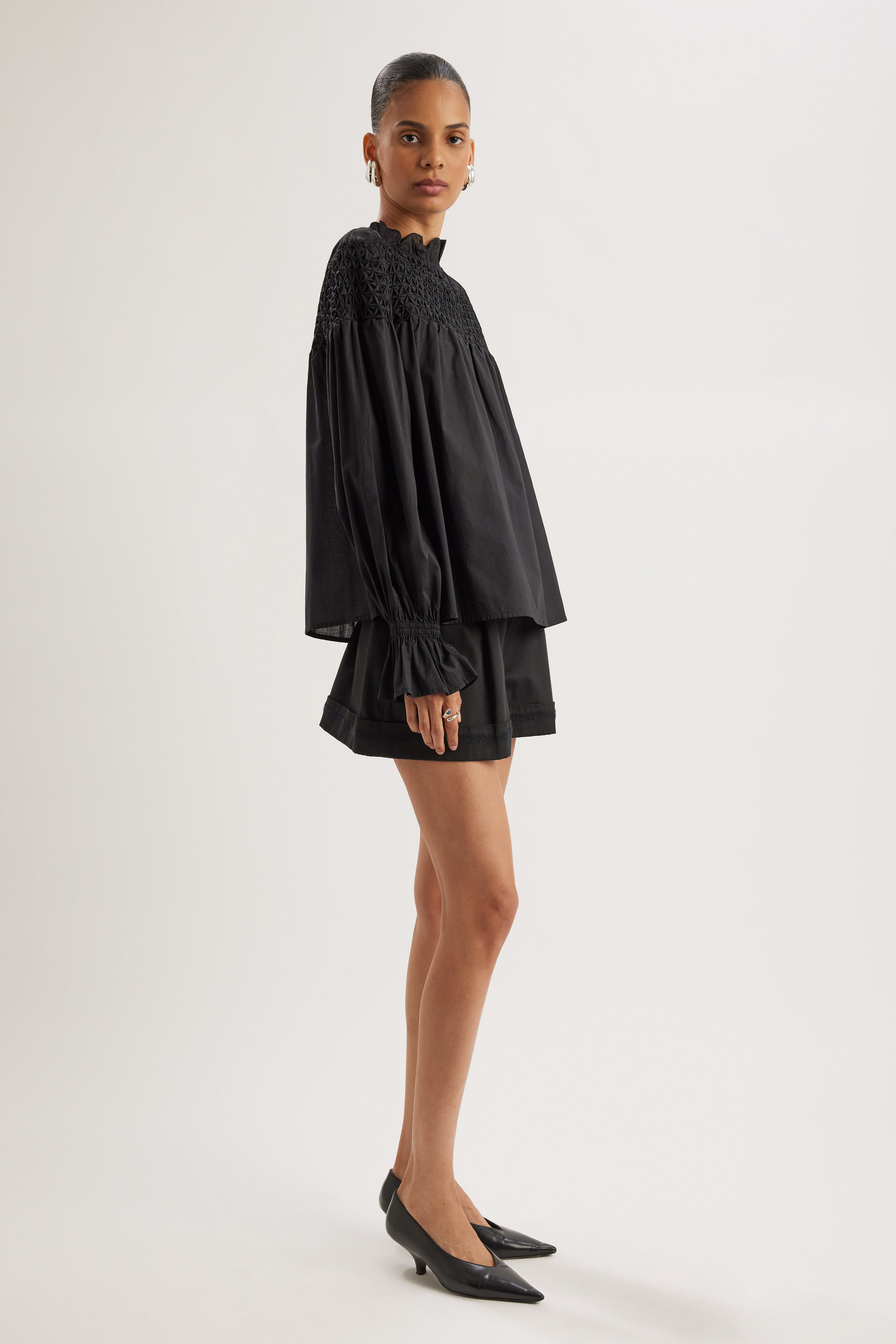 Majorelle Top in Black