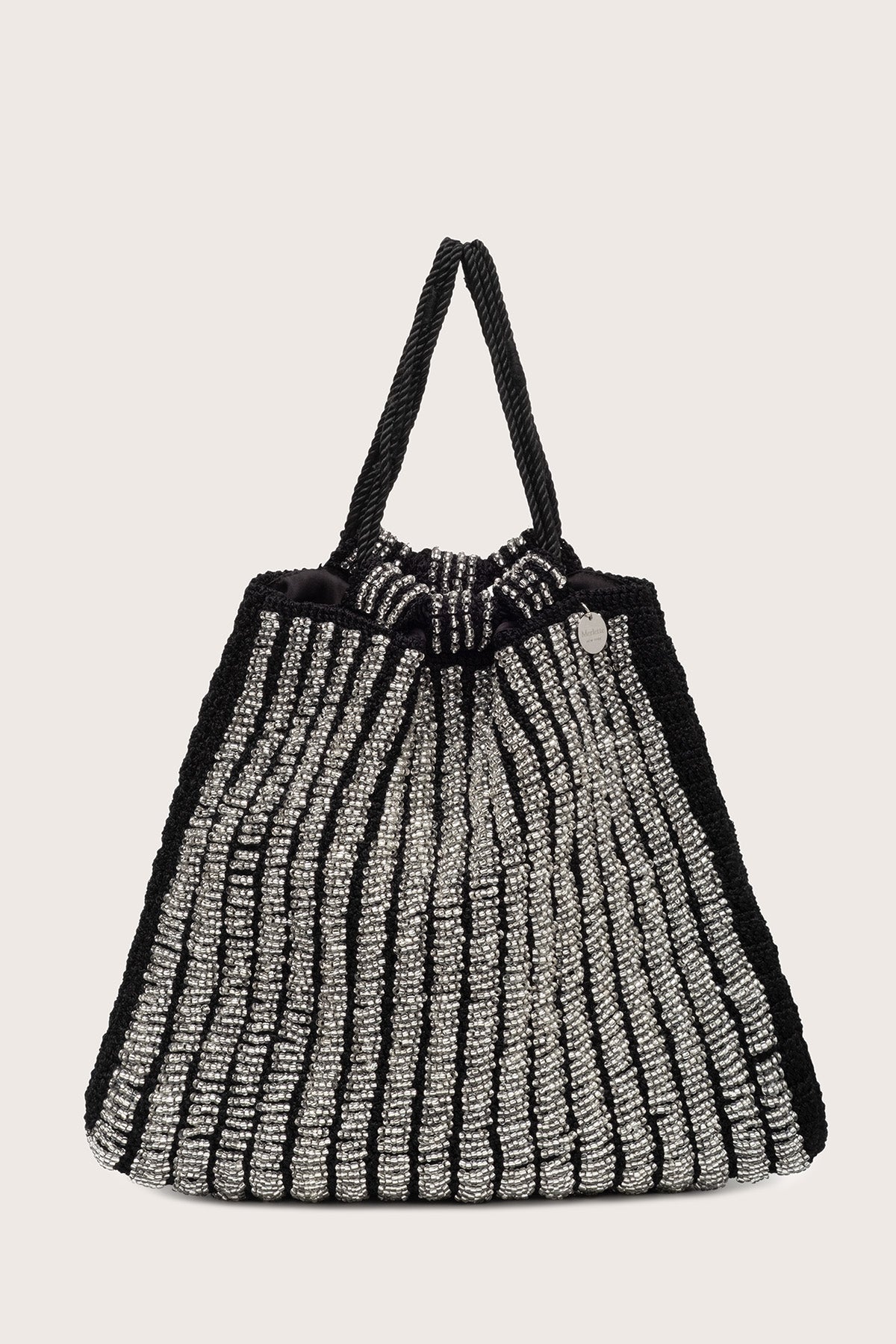 Mylene Bag in Black/Silver