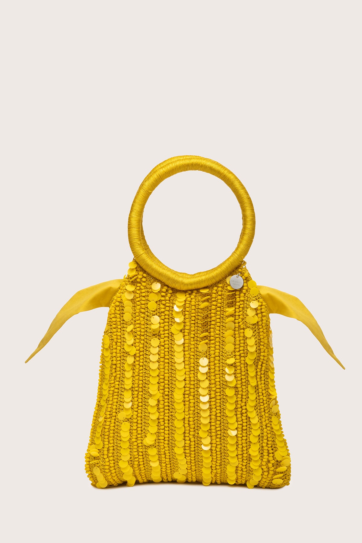 Maris Embellished Bag Lemon