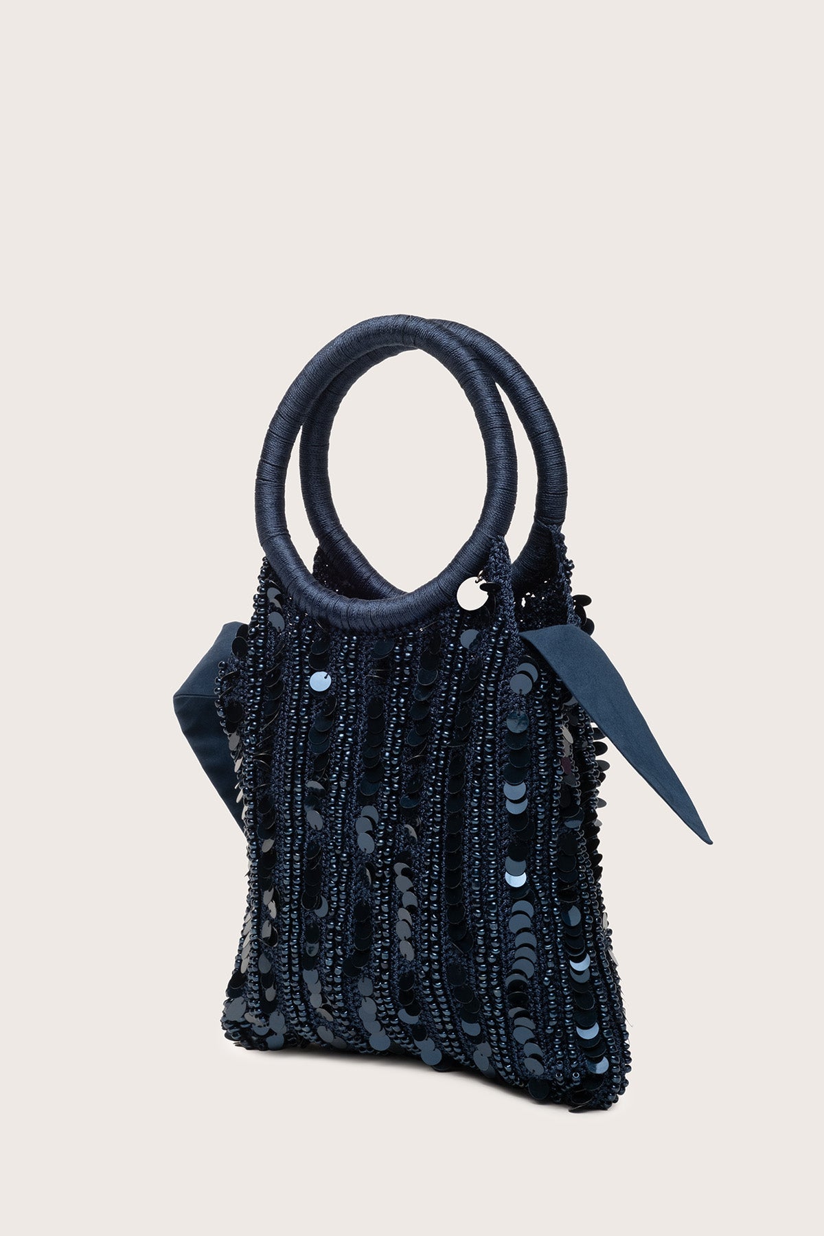 Maris Embellished Bag in Midnight