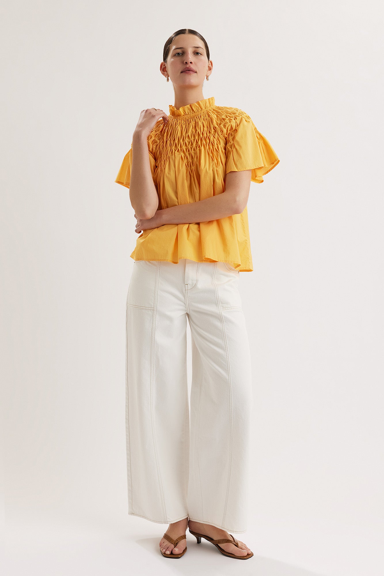 Bejart Top in Marigold