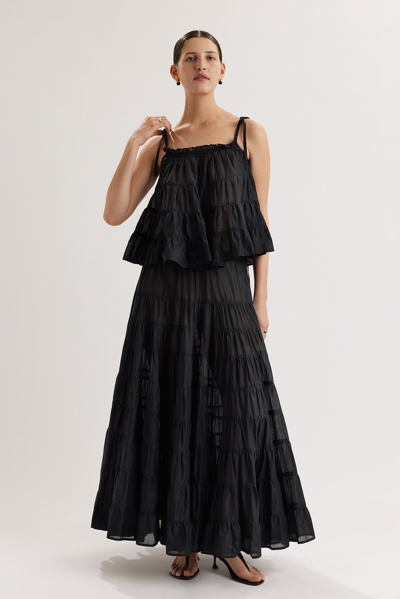 Chandni Skirt in Black