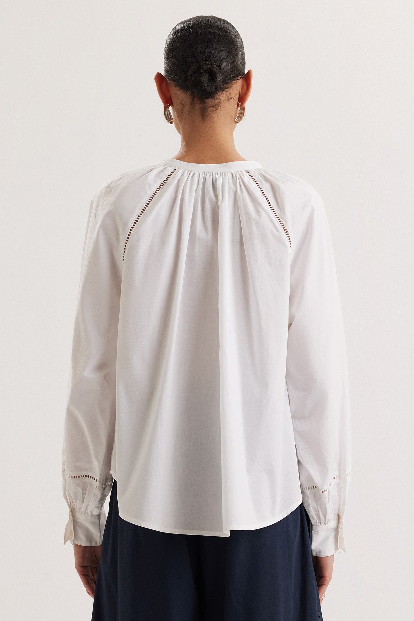 Roshni Top in White