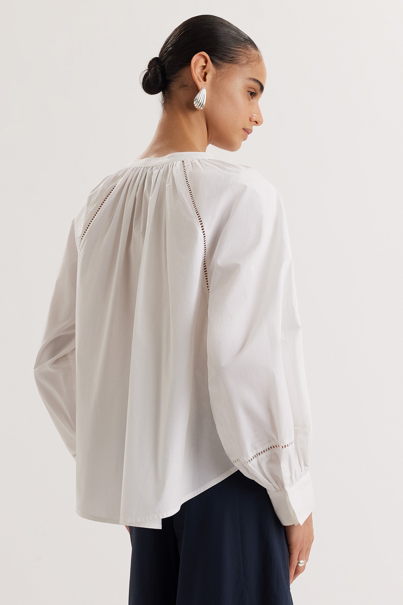 Roshni Top in White