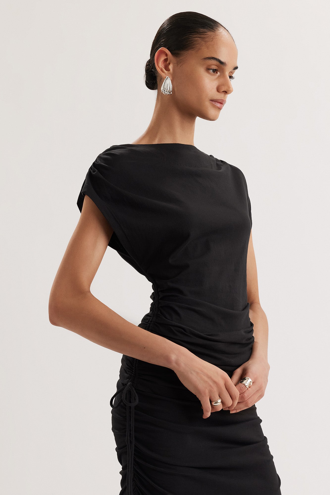 Sufi Top in Black