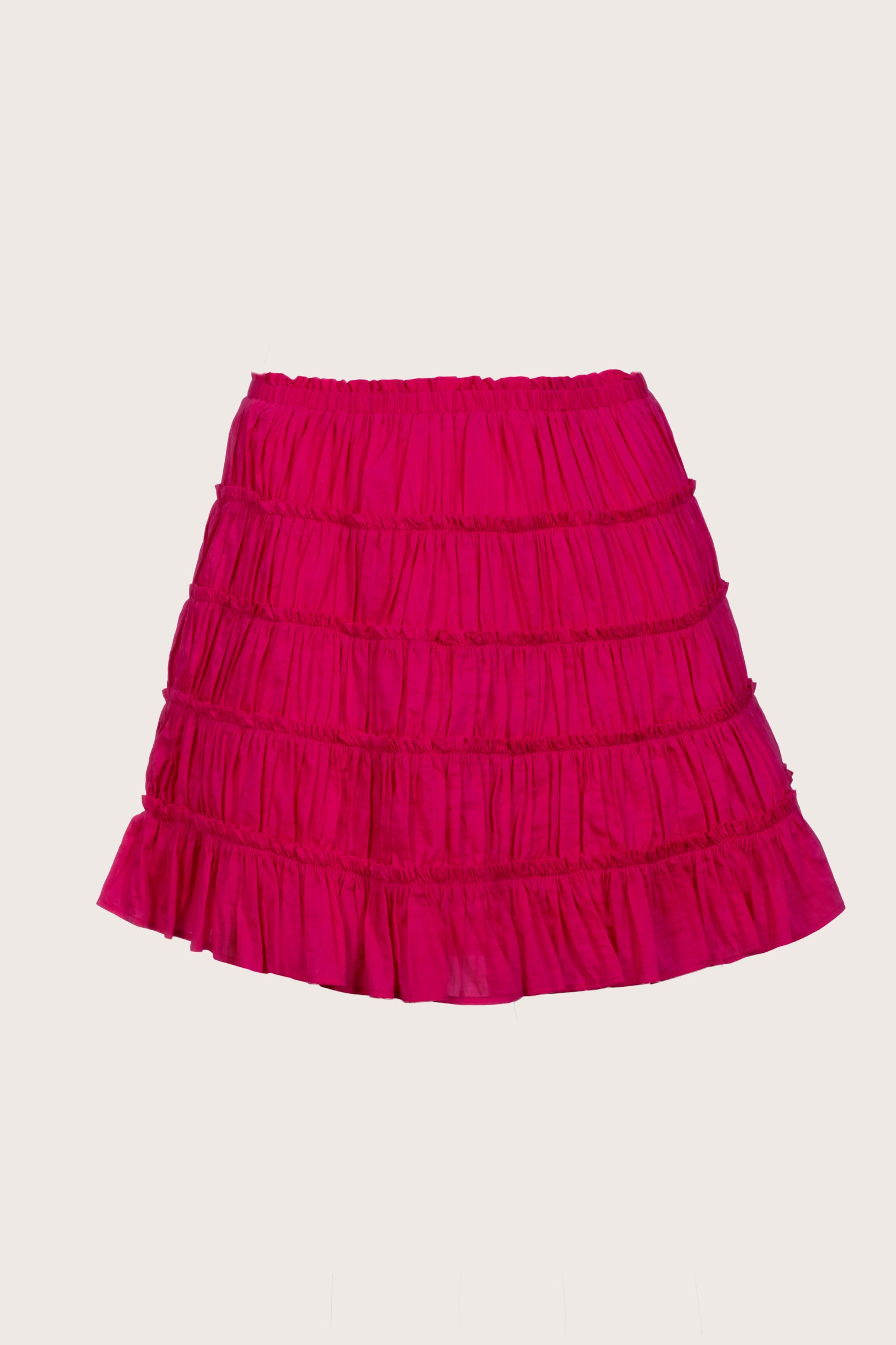 Cassis Skirt in Bougainvillea