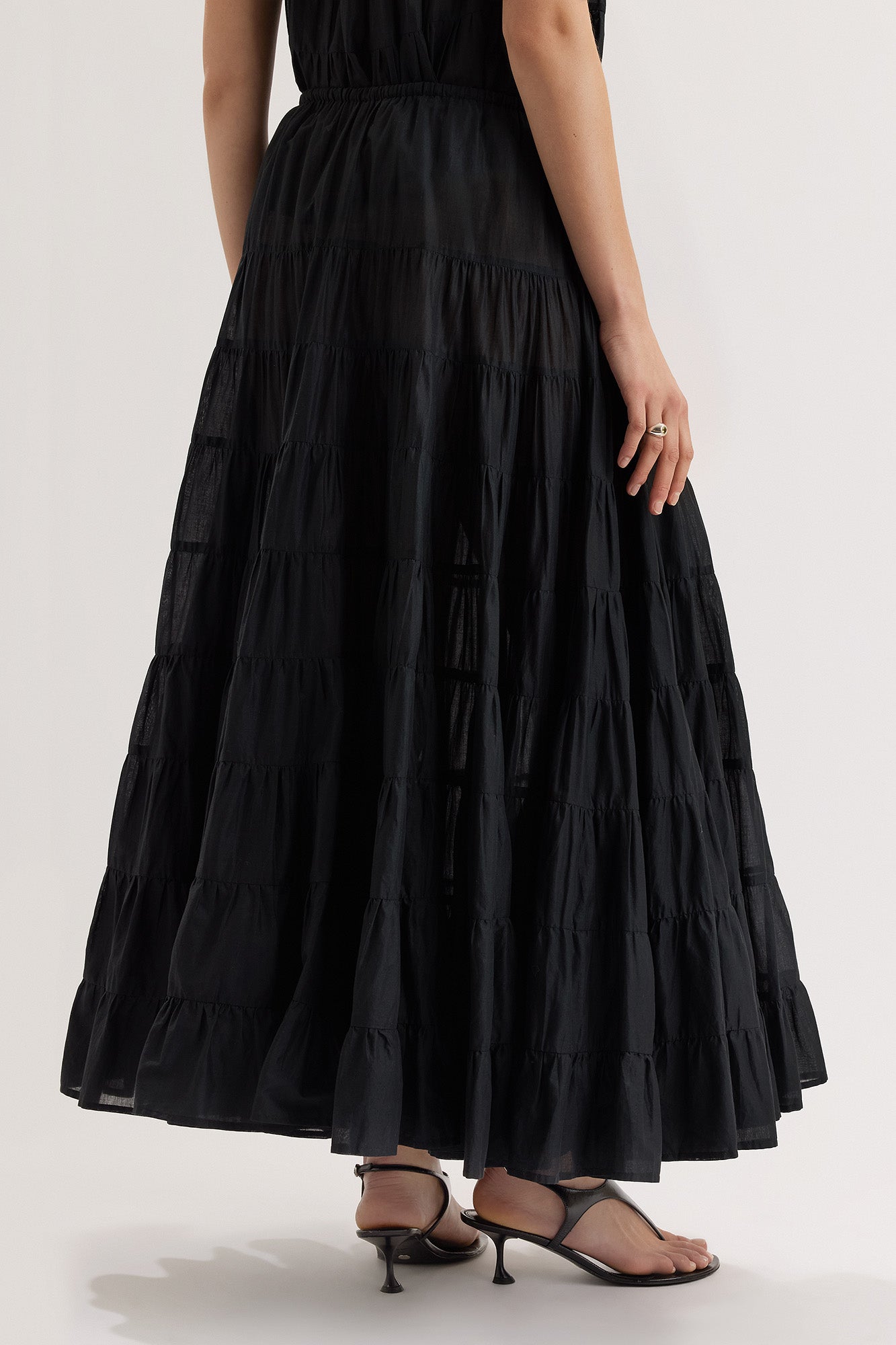 Chandni Skirt in Black