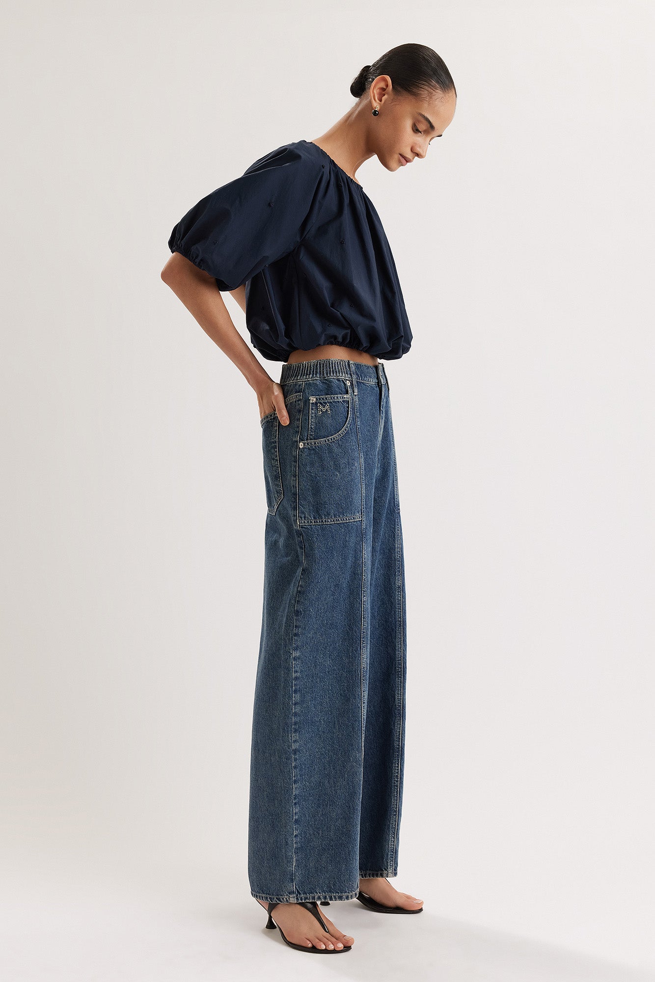 Tulsi Jean in Mid-Blue Wash