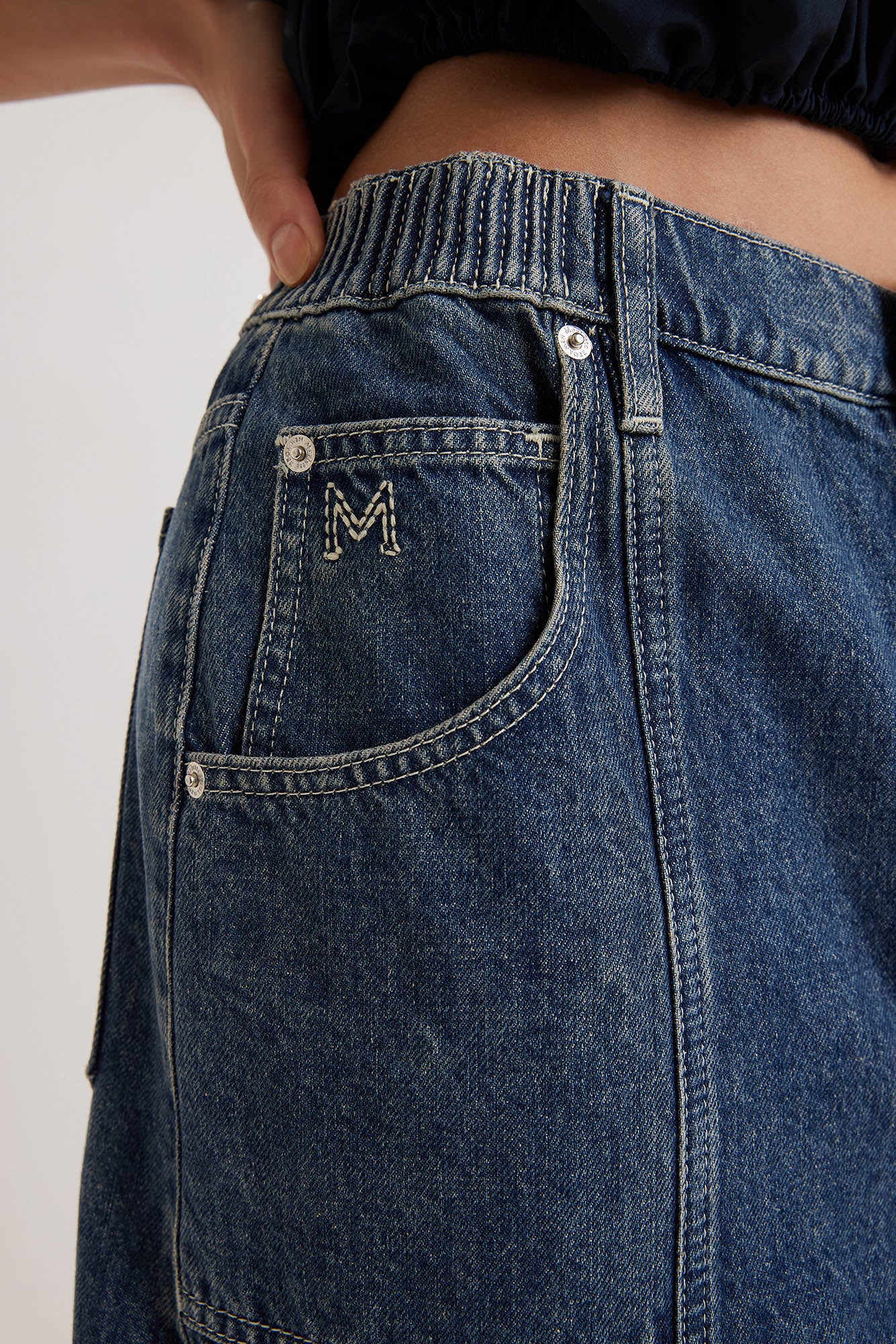 Tulsi Jean in Mid-Blue Wash