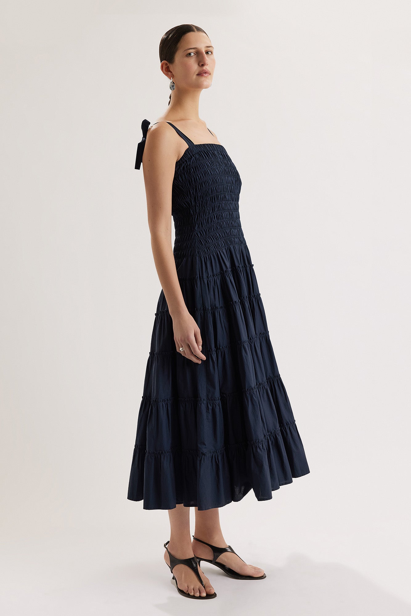 マーレット merlette miller dress Mehr Dress in Navy
