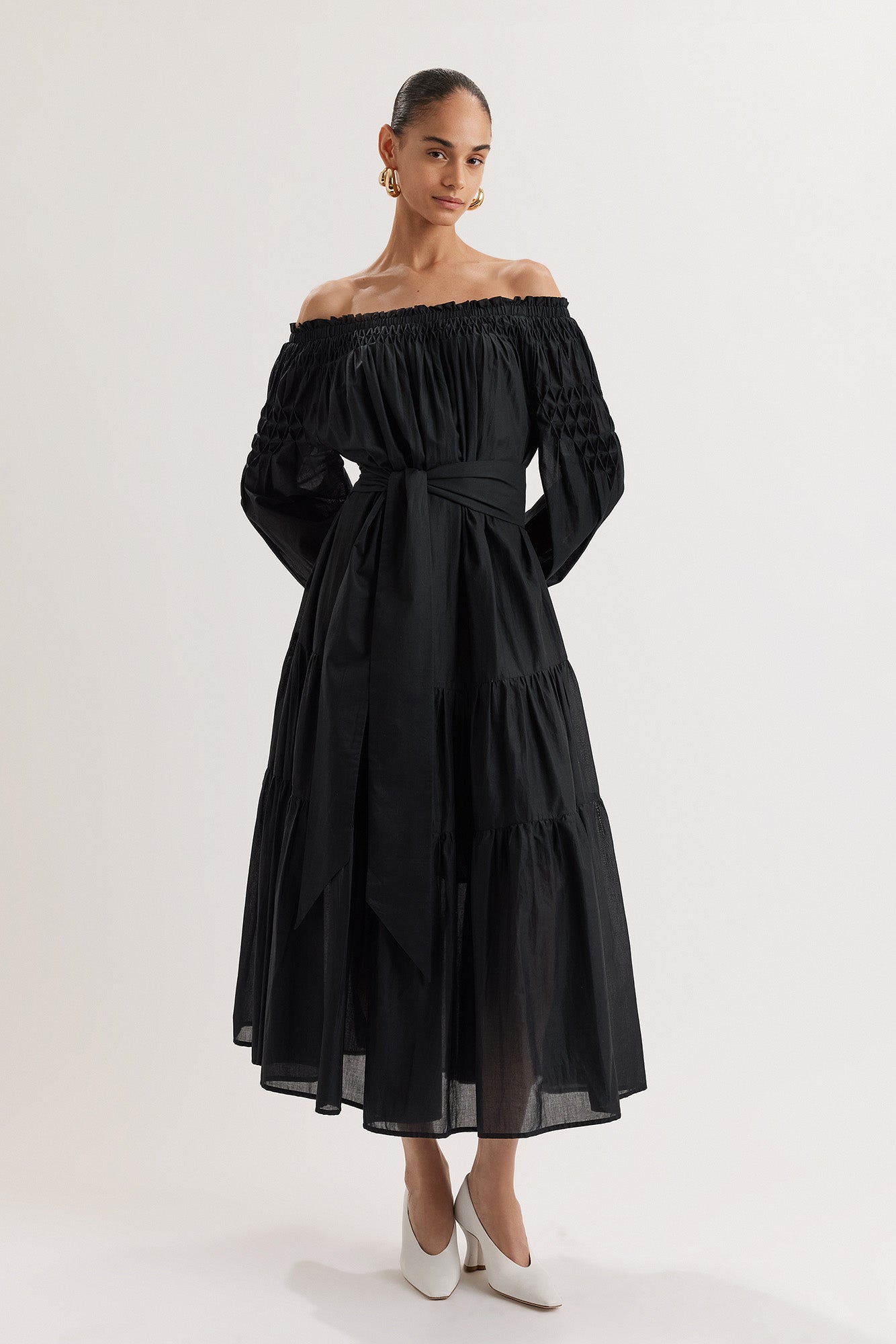 Zaria Dress in Black