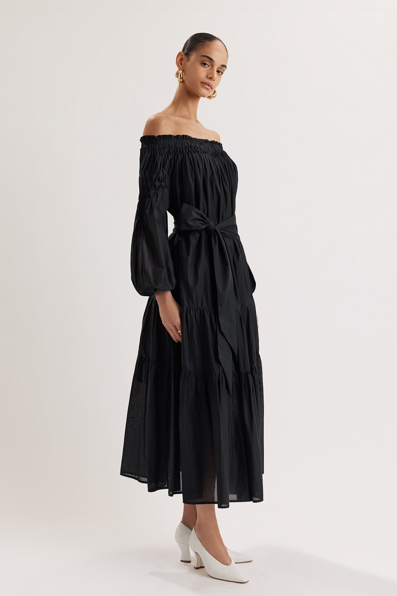 Zaria Dress in Black