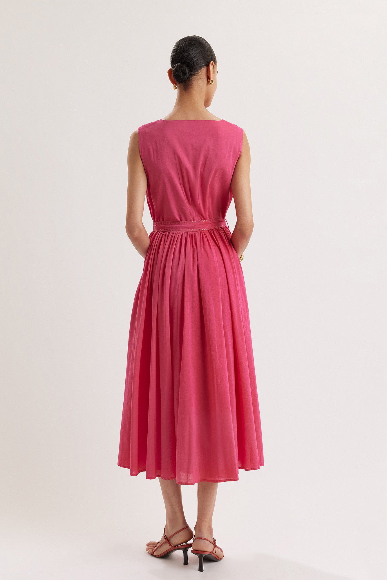 Rani Dress in Bougainvillea