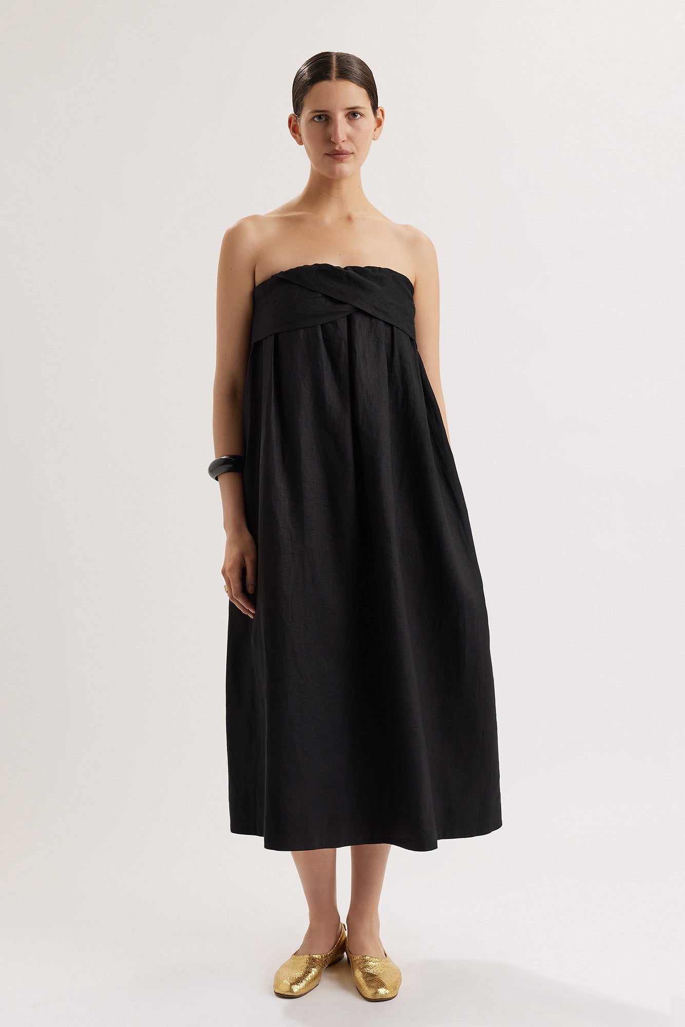 Mogra Dress in Black