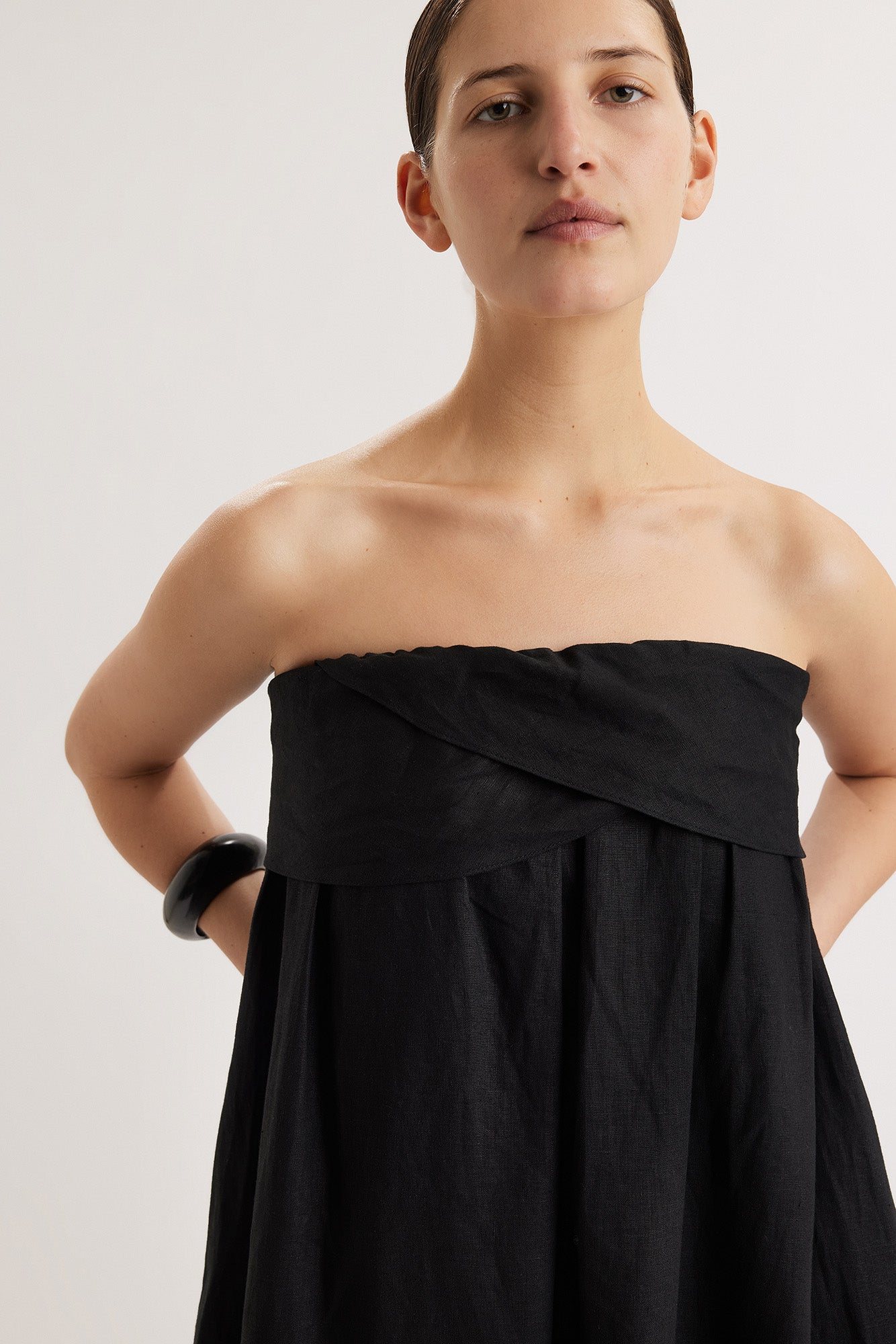 Mogra Dress in Black