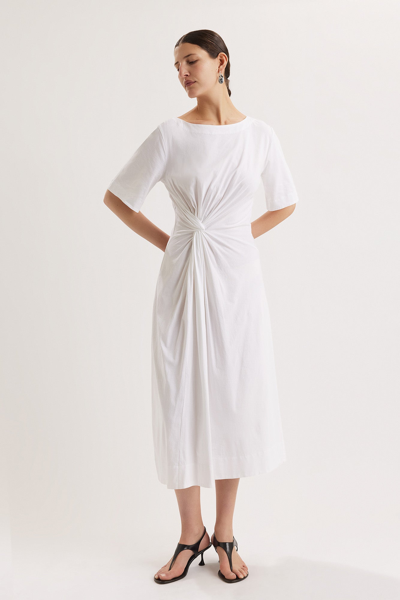 Suraiya Dress in White