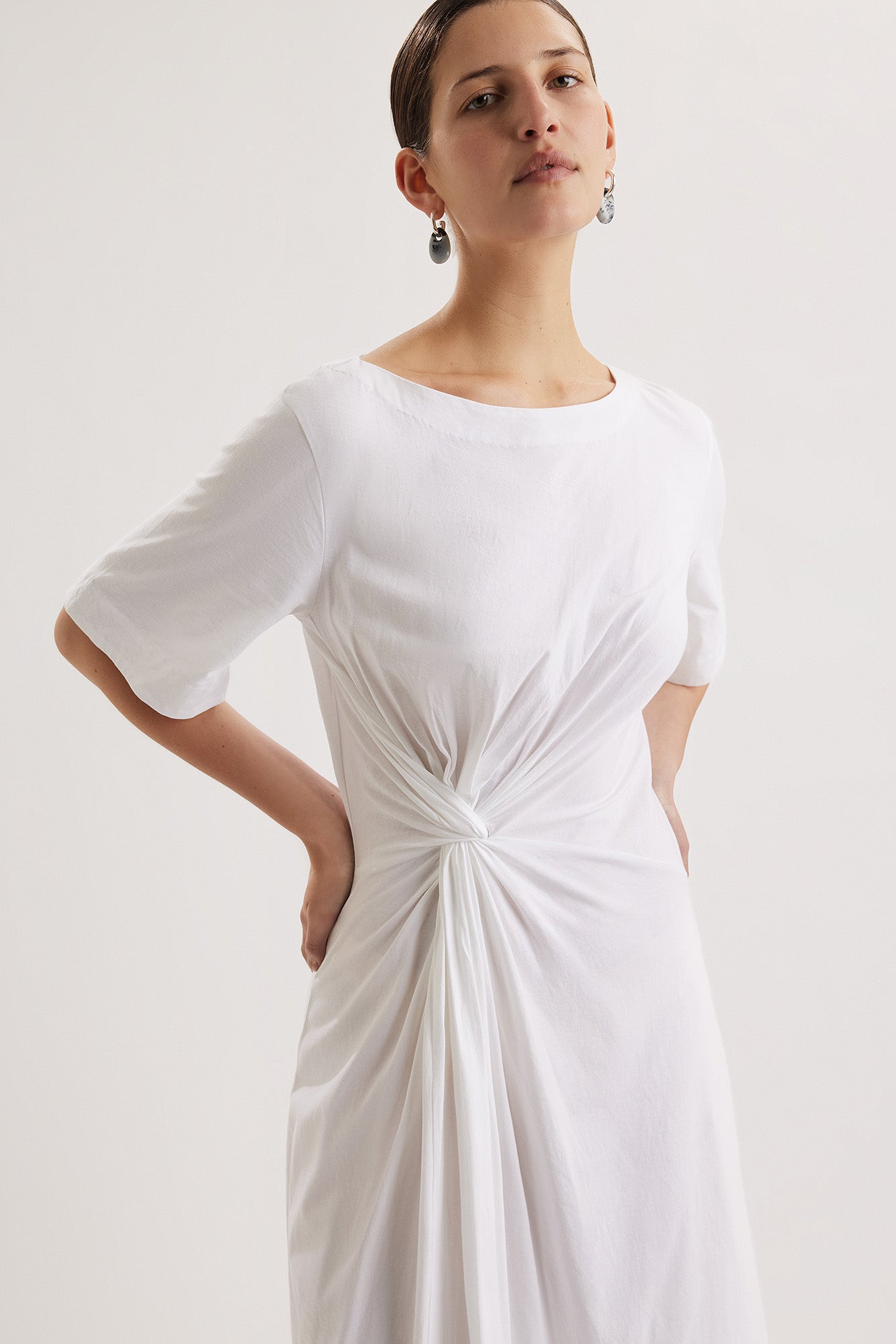 Suraiya Dress in White