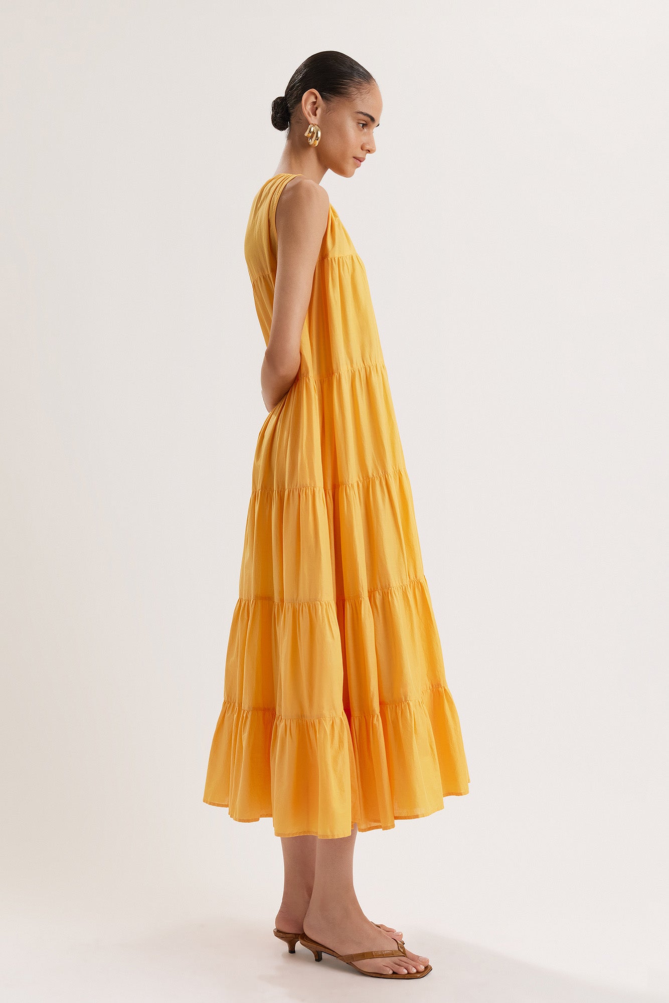 Caron Dress in Marigold