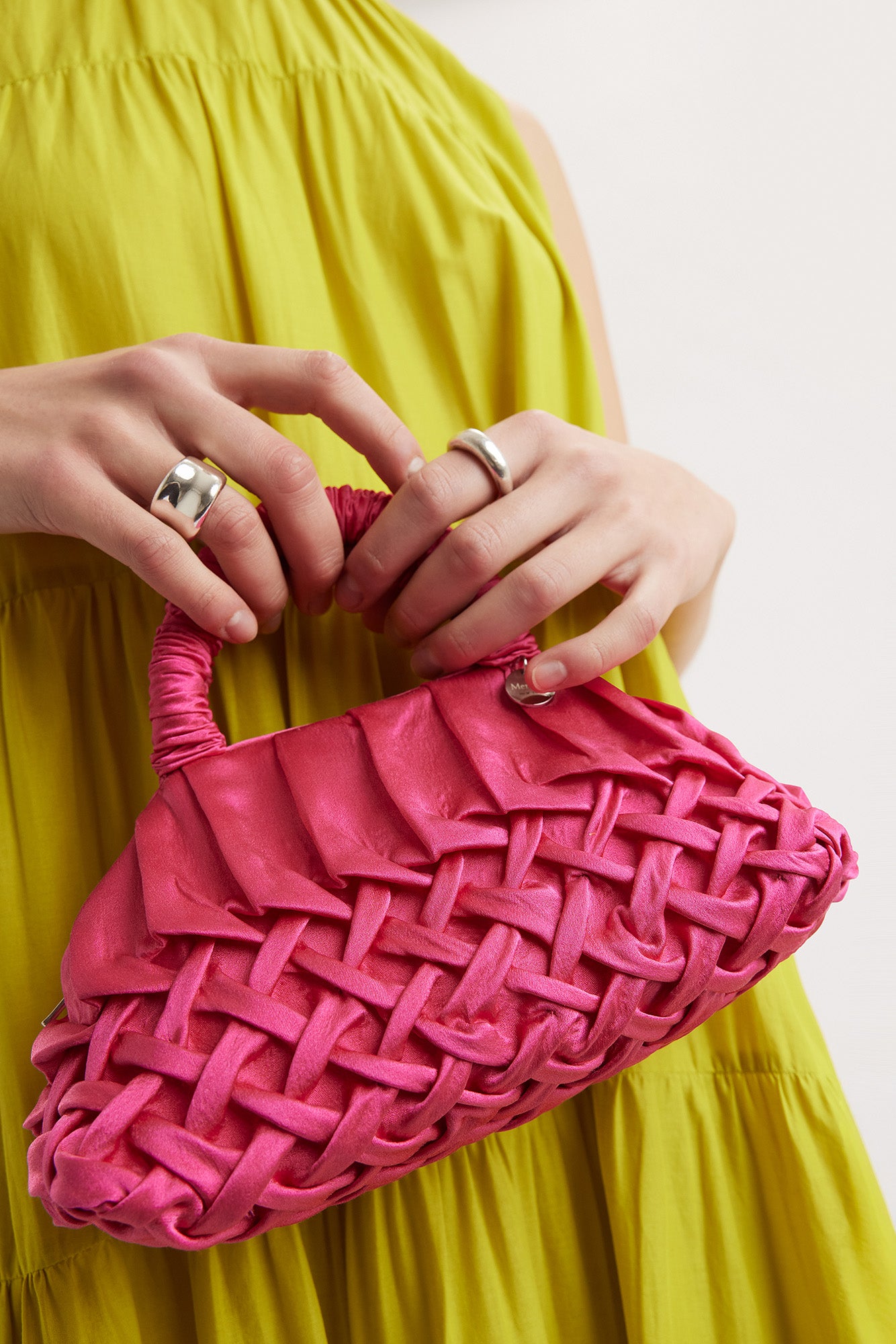 Lune Mini Bag in Bougainvillea