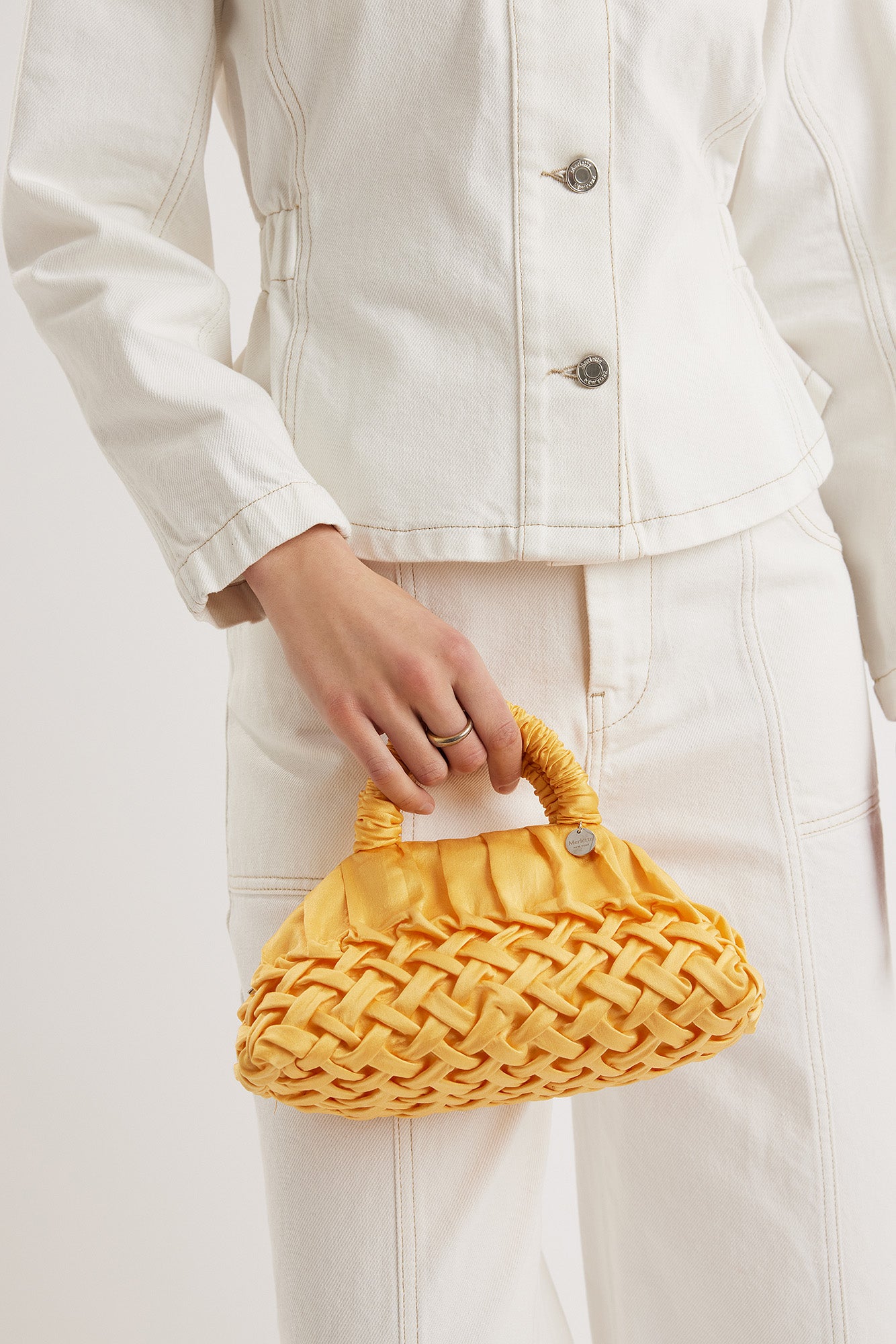 Lune Mini Bag in Marigold