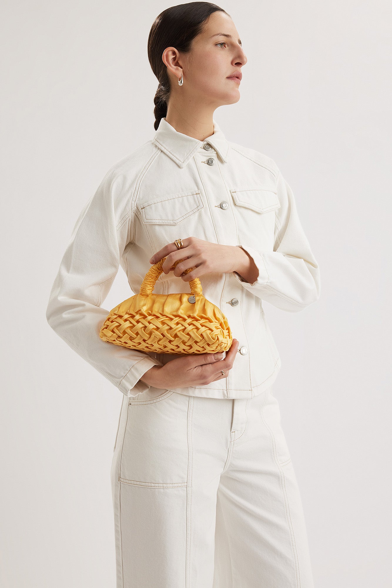 Lune Mini Bag in Marigold