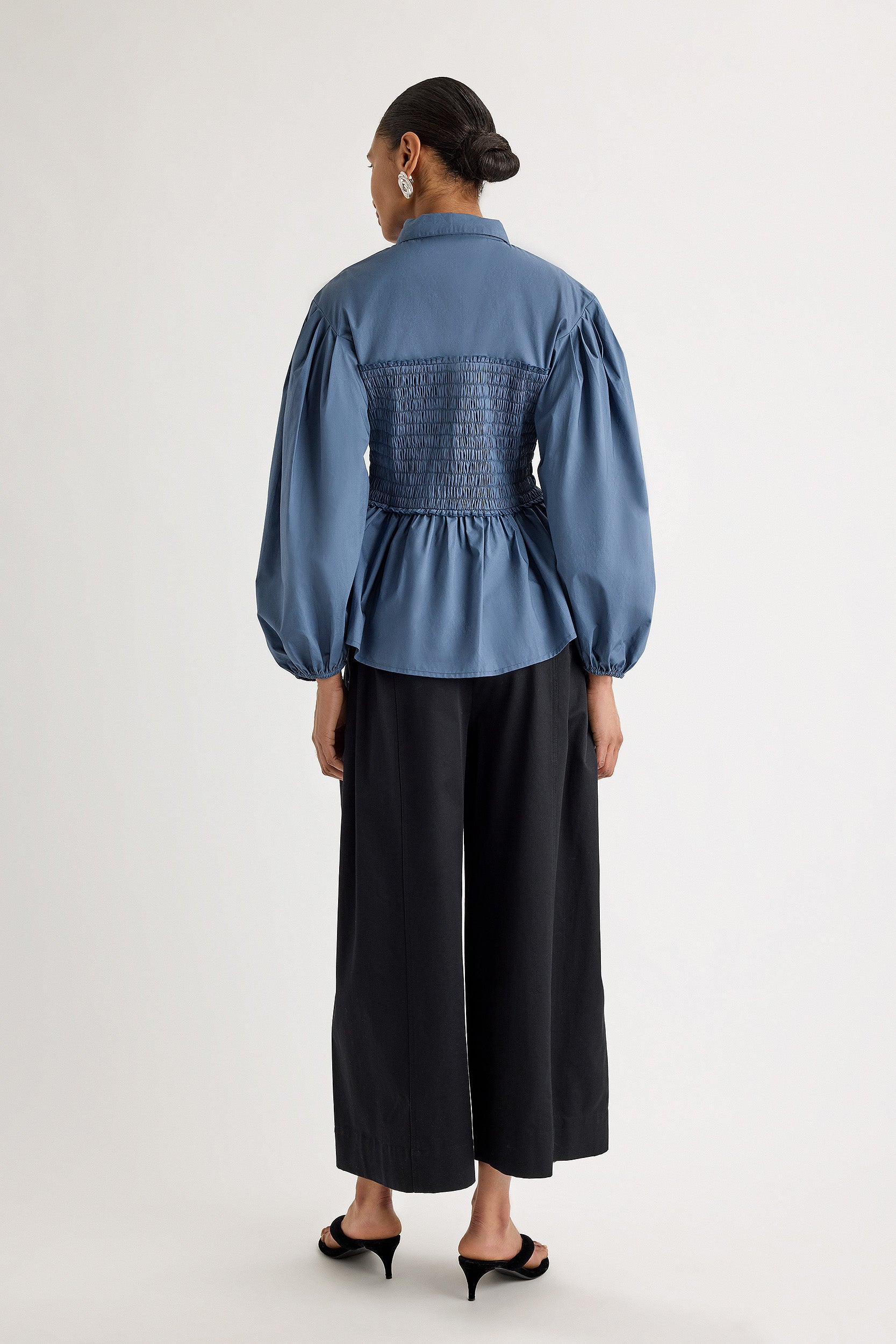 Sabina Top in Indigo