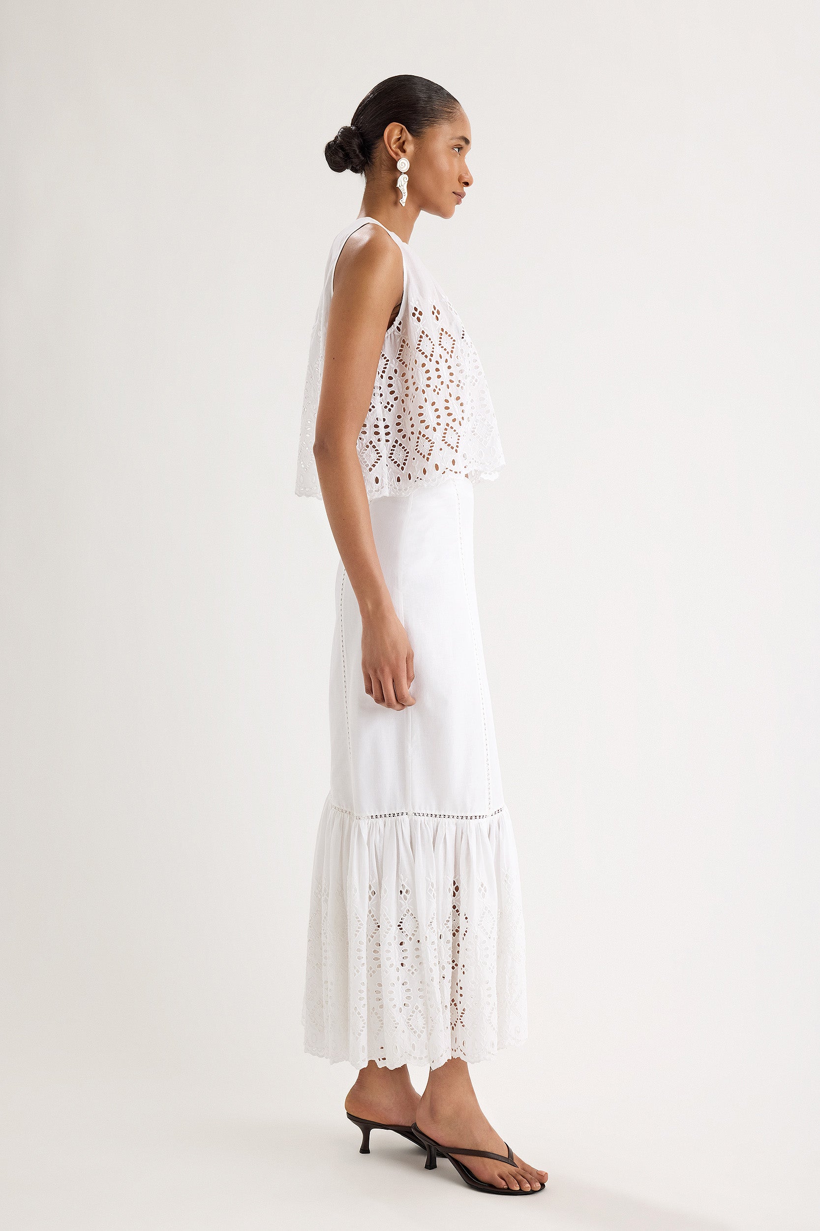 Dacere Top in White
