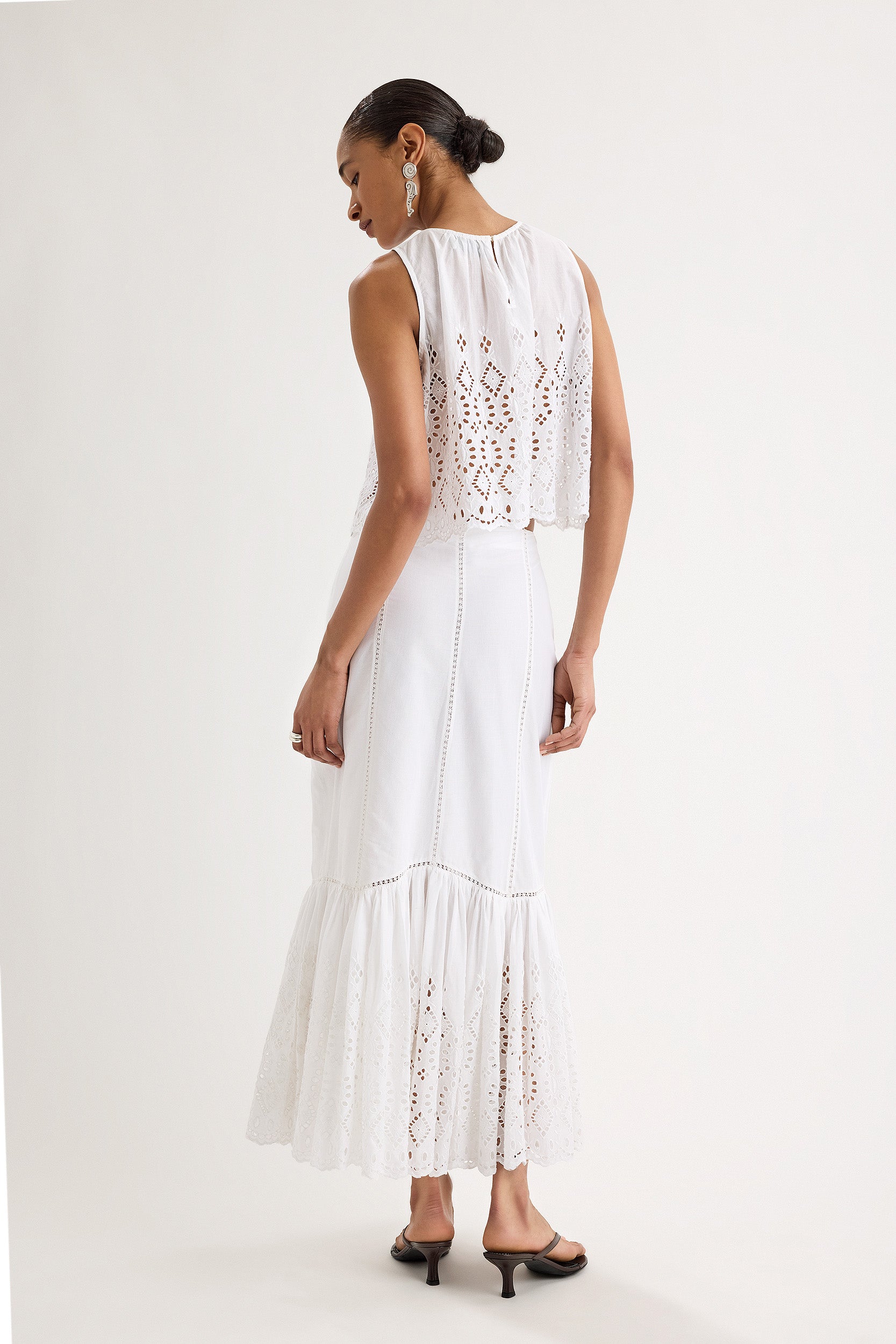 Dacere Top in White