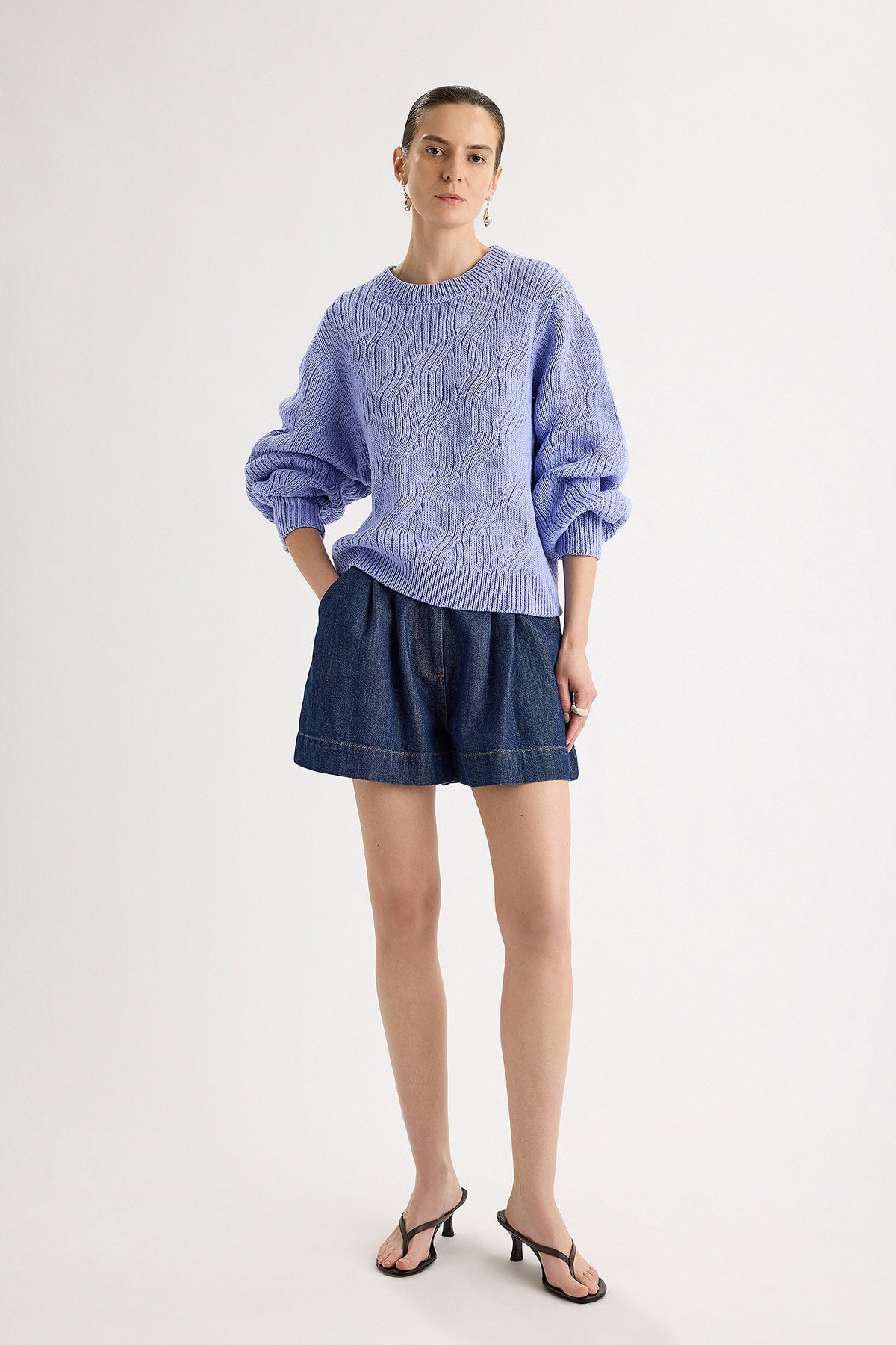 Ciela Sweater in Jacaranda