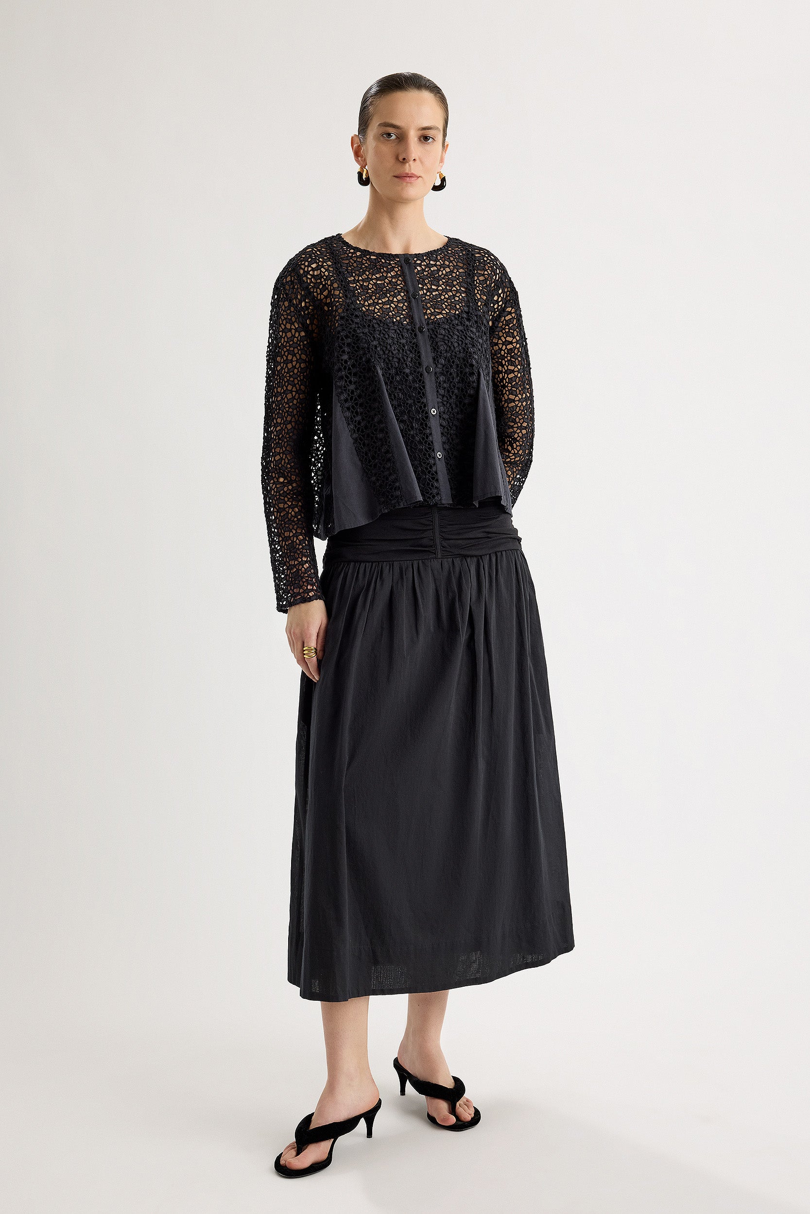 Oro Top in Black