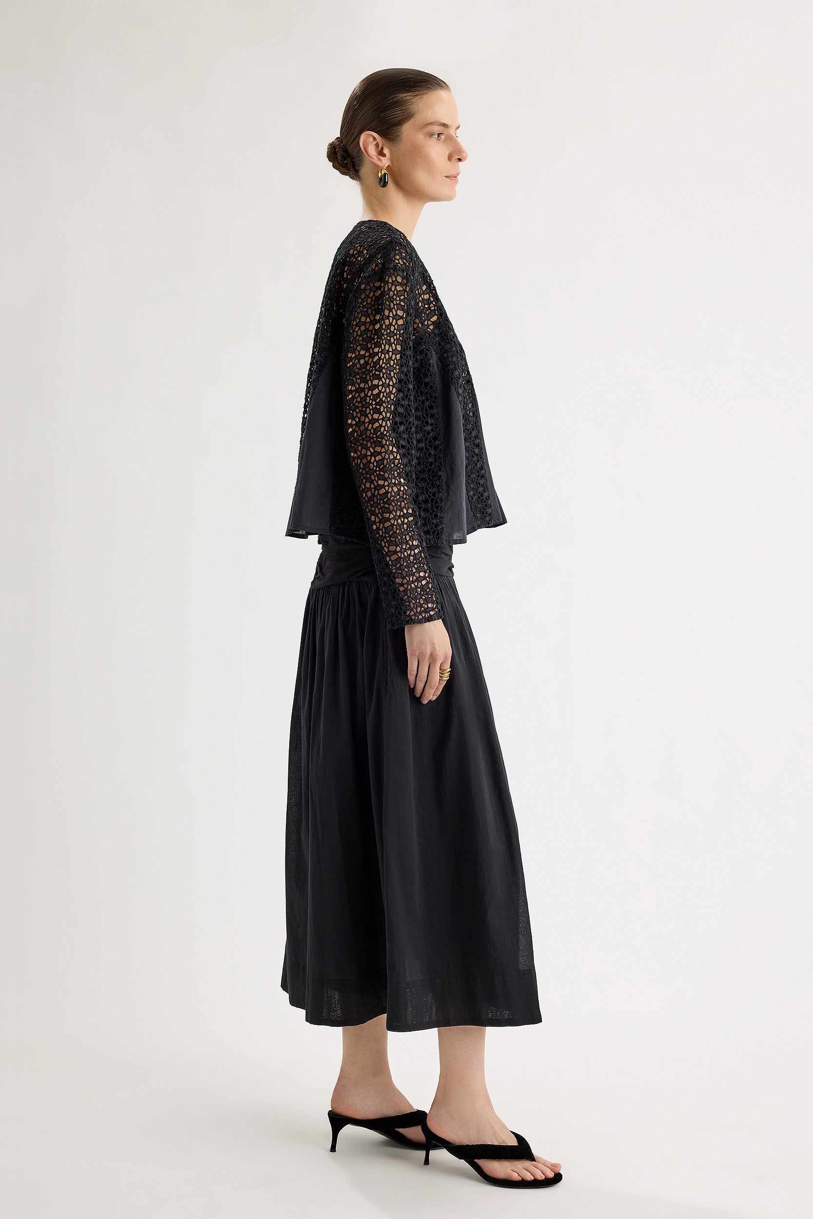 Oro Top in Black