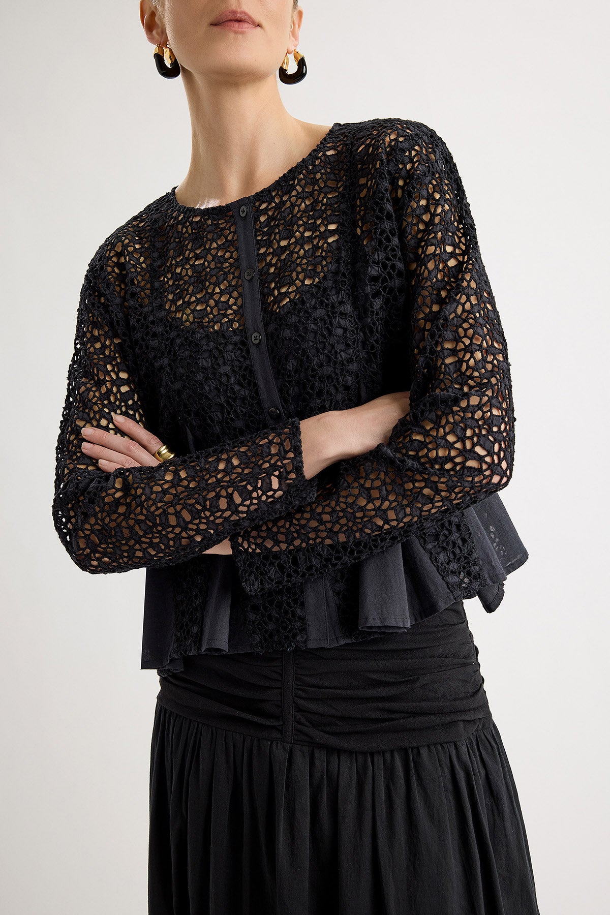 Oro Top in Black