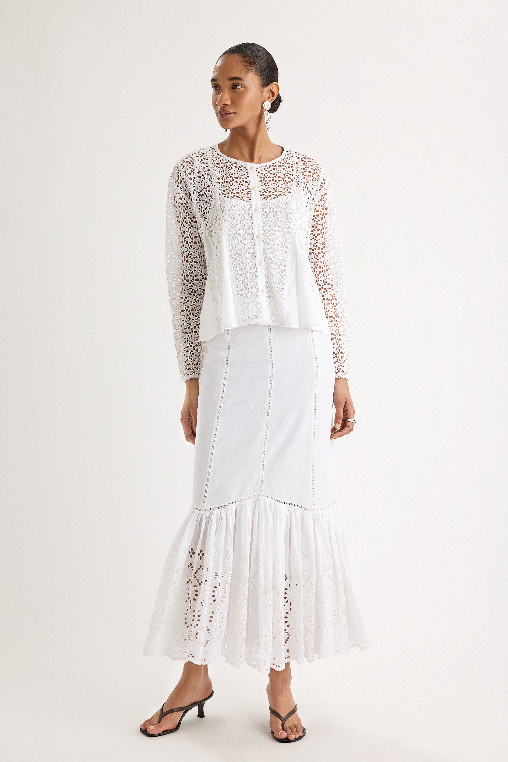 Oro Top in White