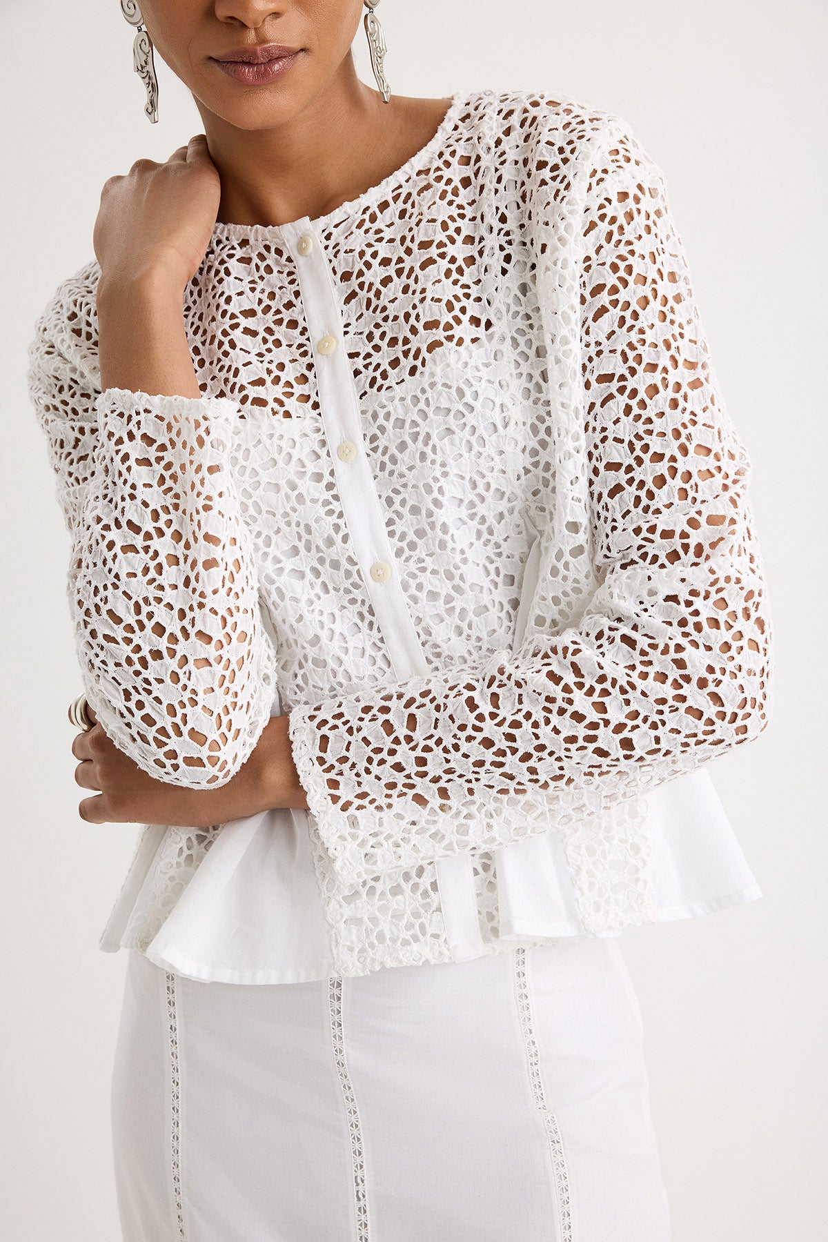 Oro Top in White