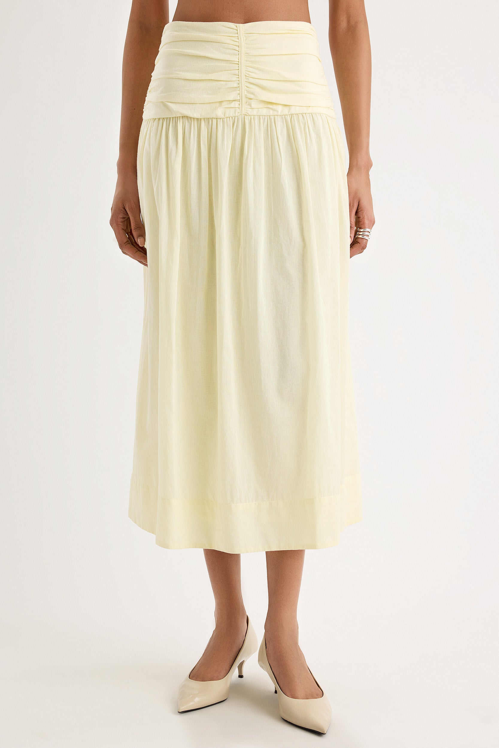 Ceniza Skirt in Straw