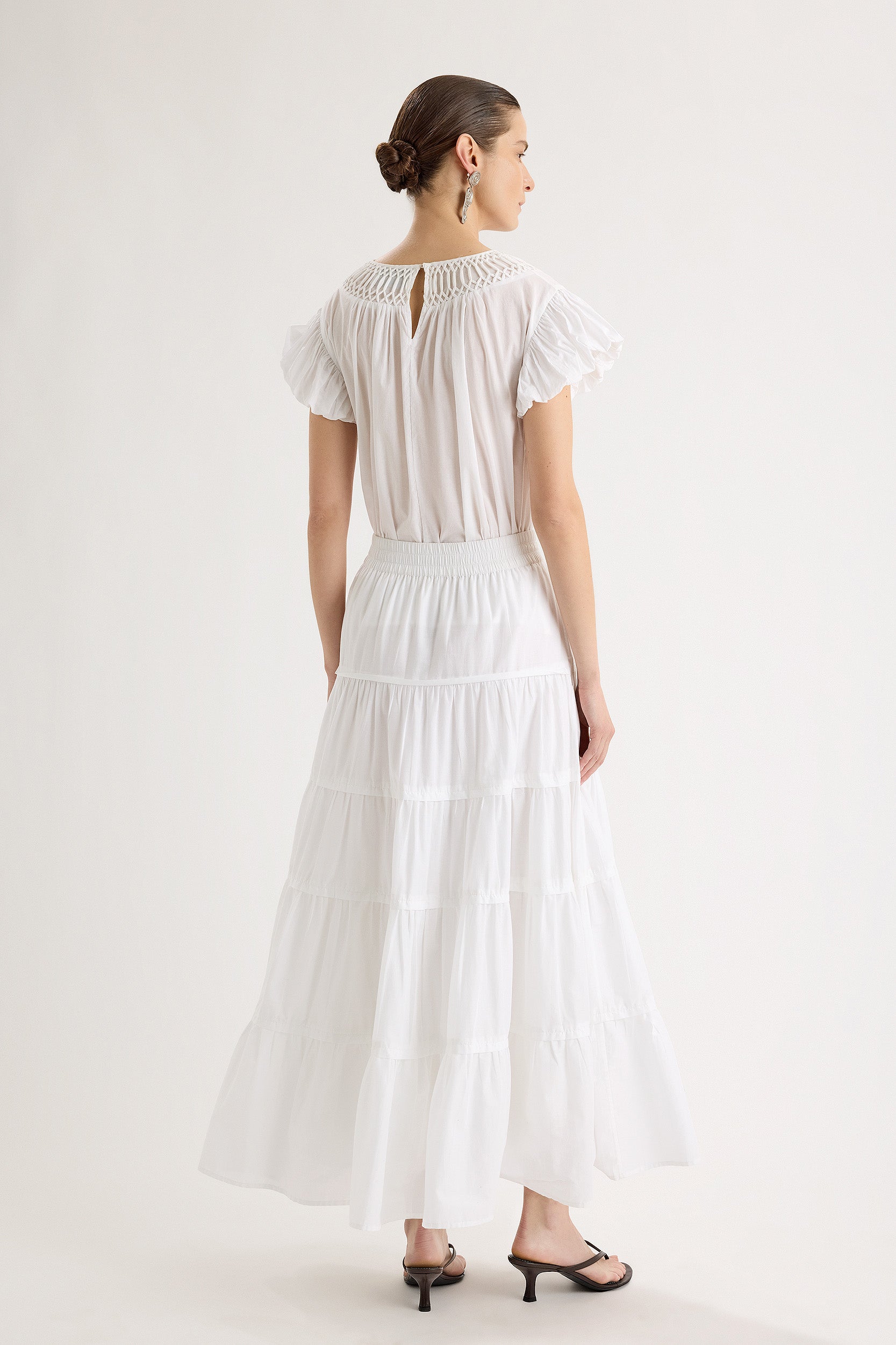 Hana Skirt in White