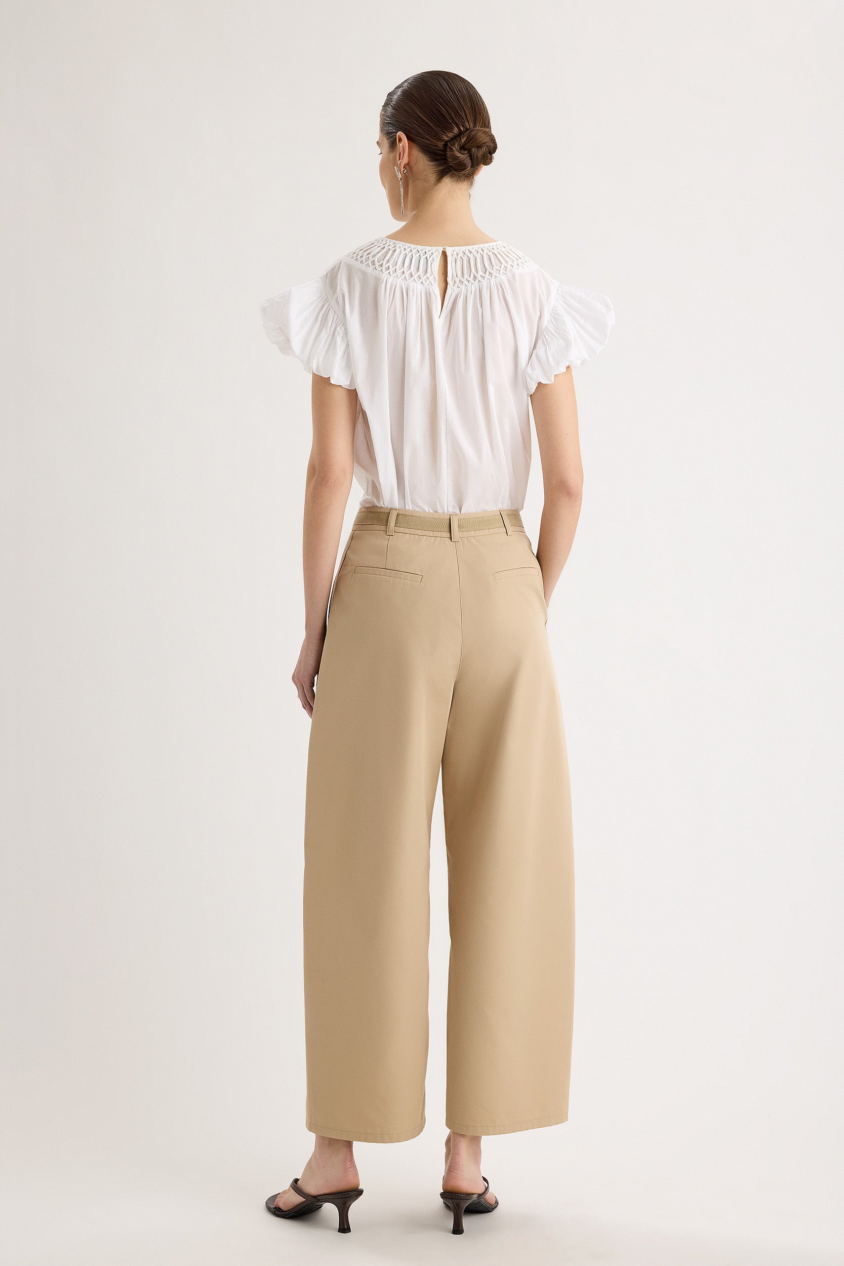 Encina Pant in Taupe