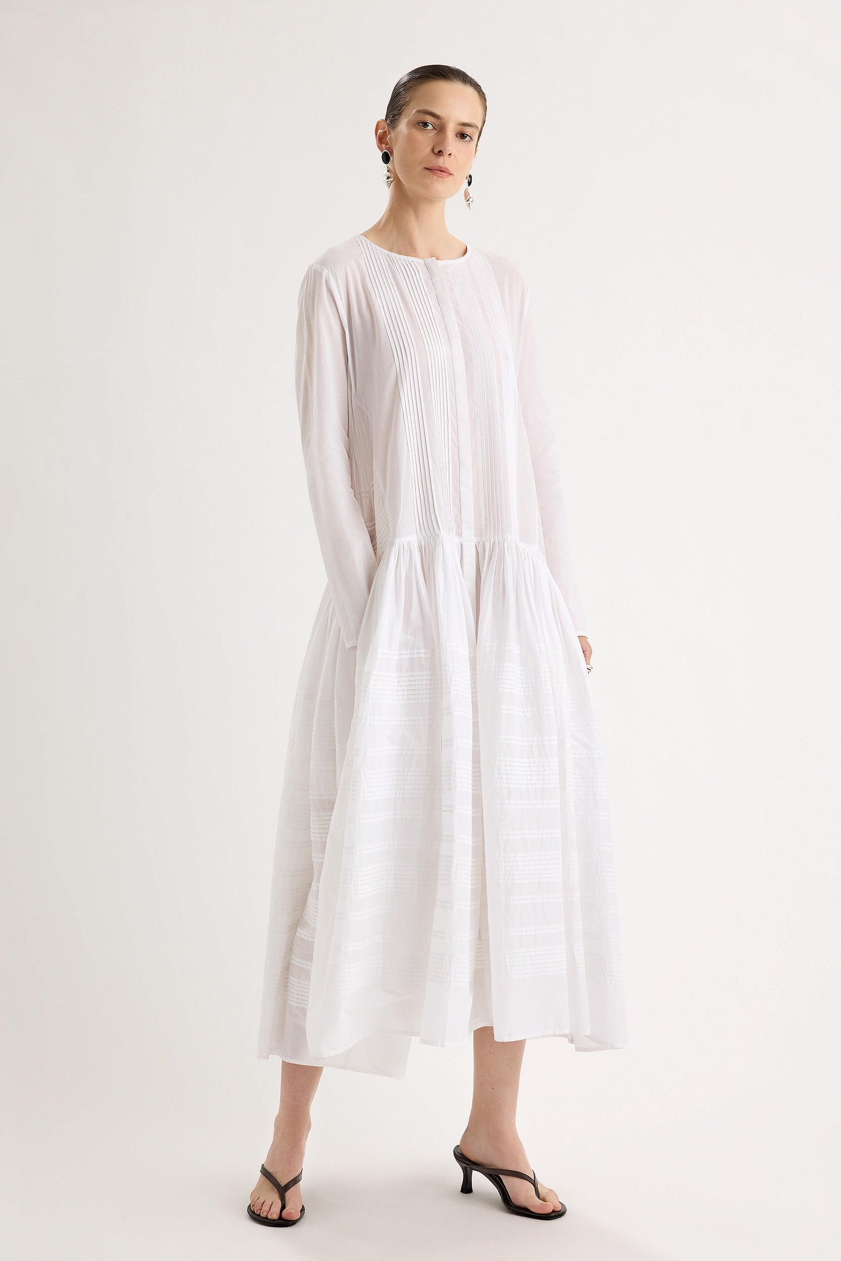Carlota Dress in White
