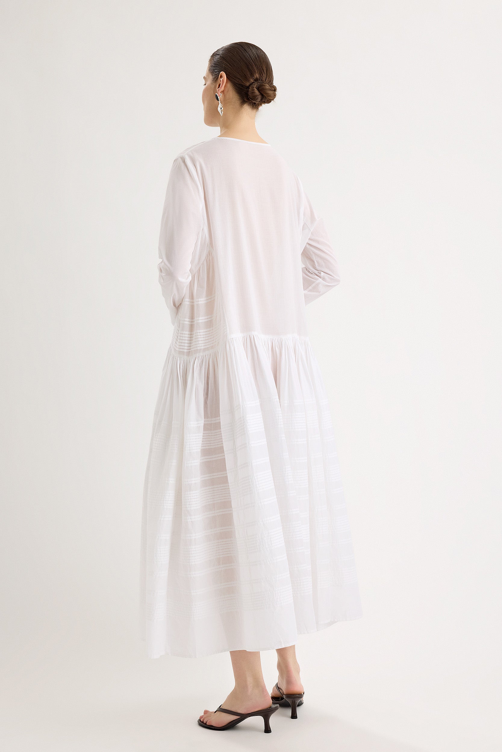 Carlota Dress in White