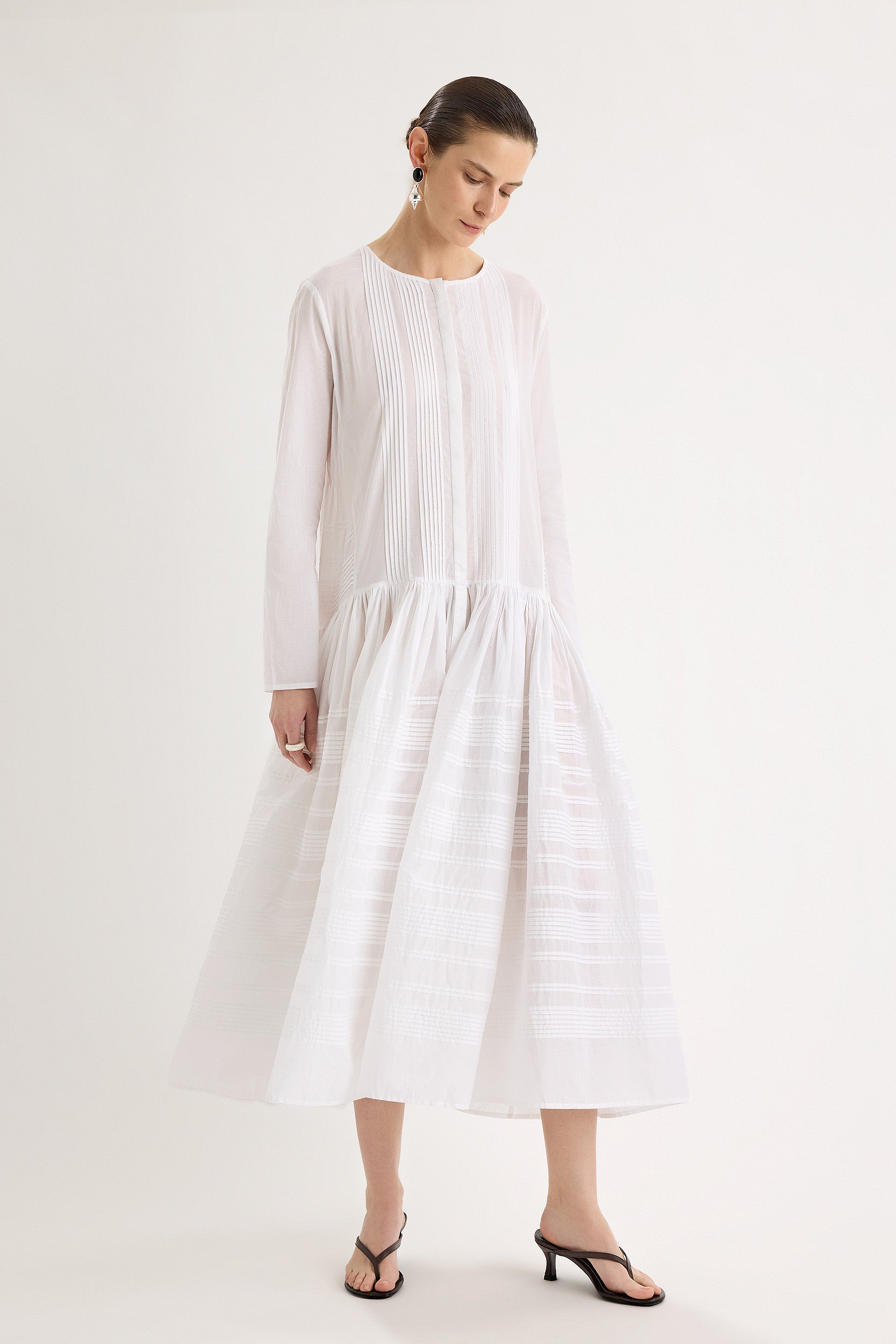 Carlota Dress in White