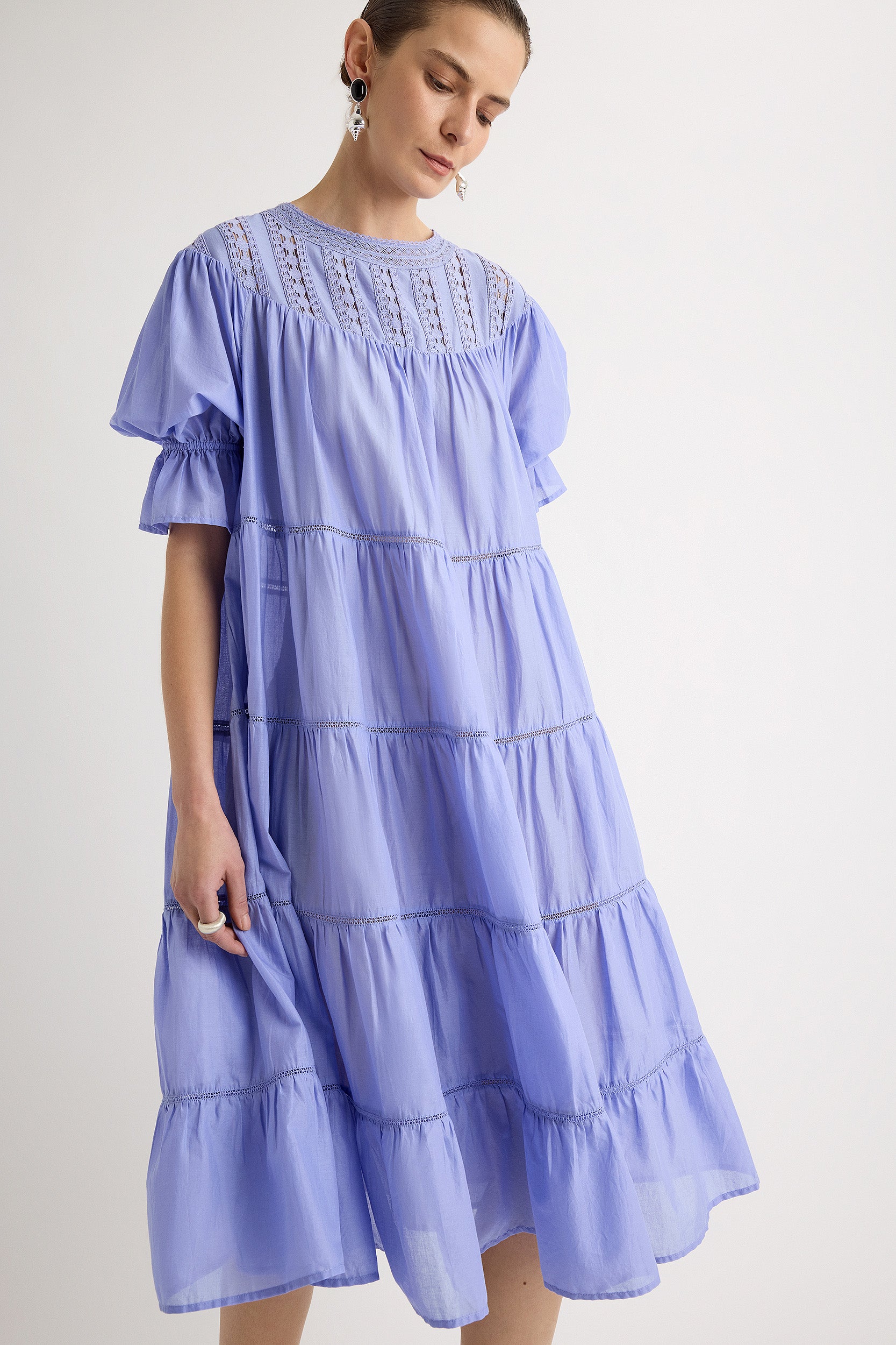 Aurora Dress in Jacaranda