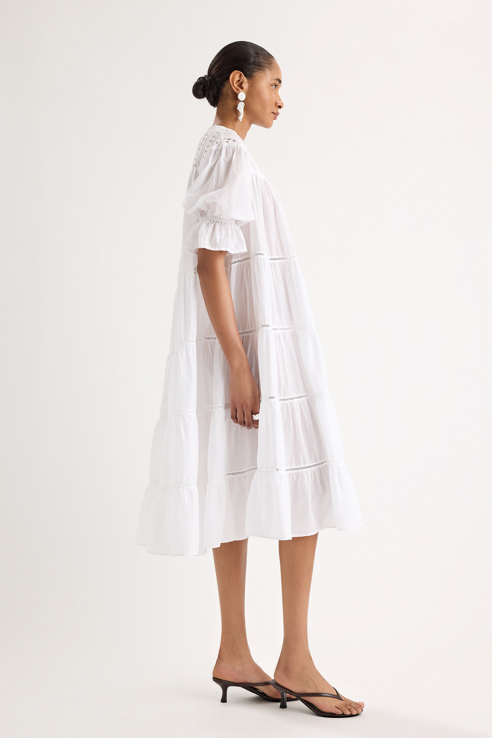 Aurora Dress in White