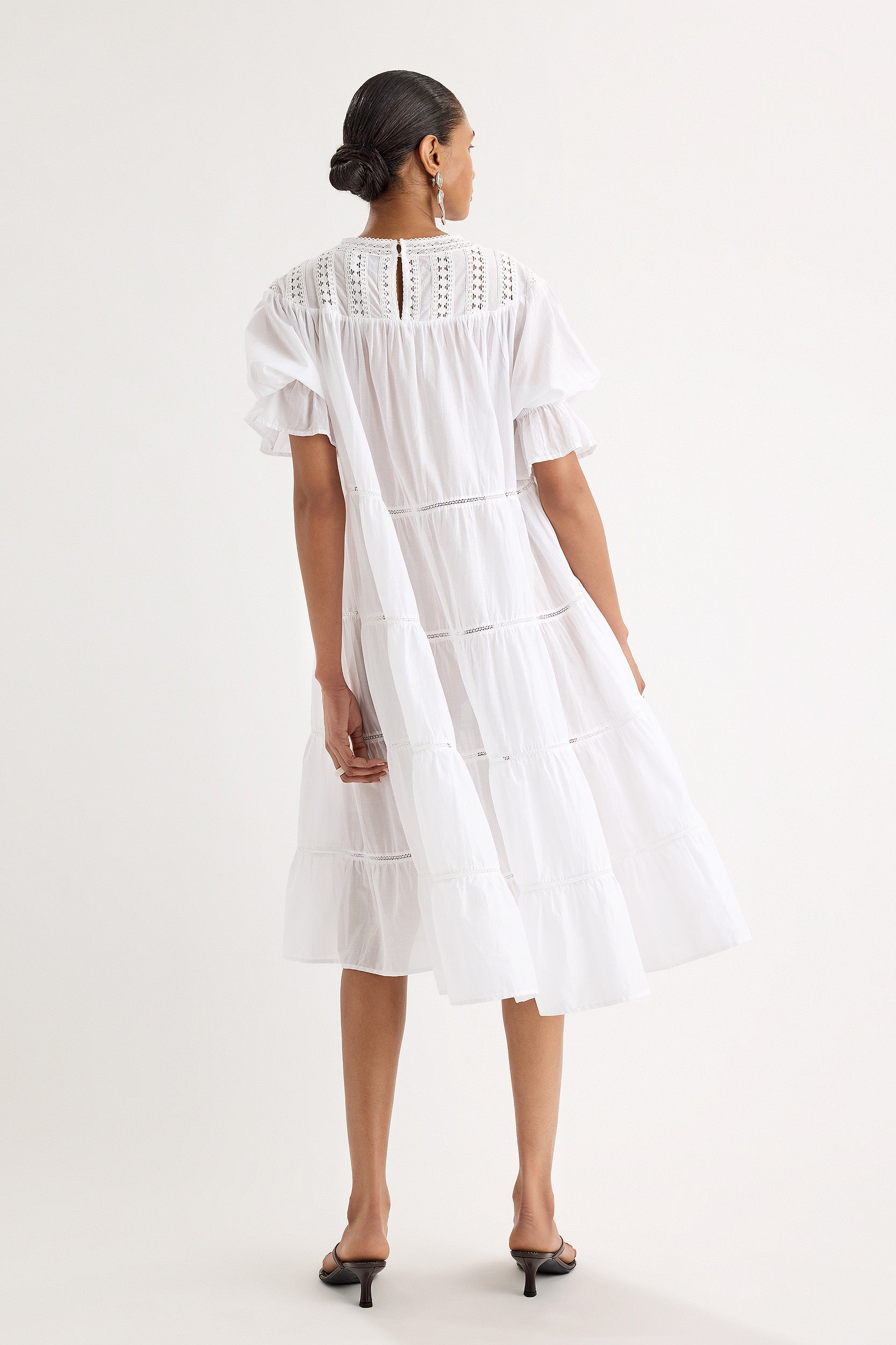 Aurora Dress in White