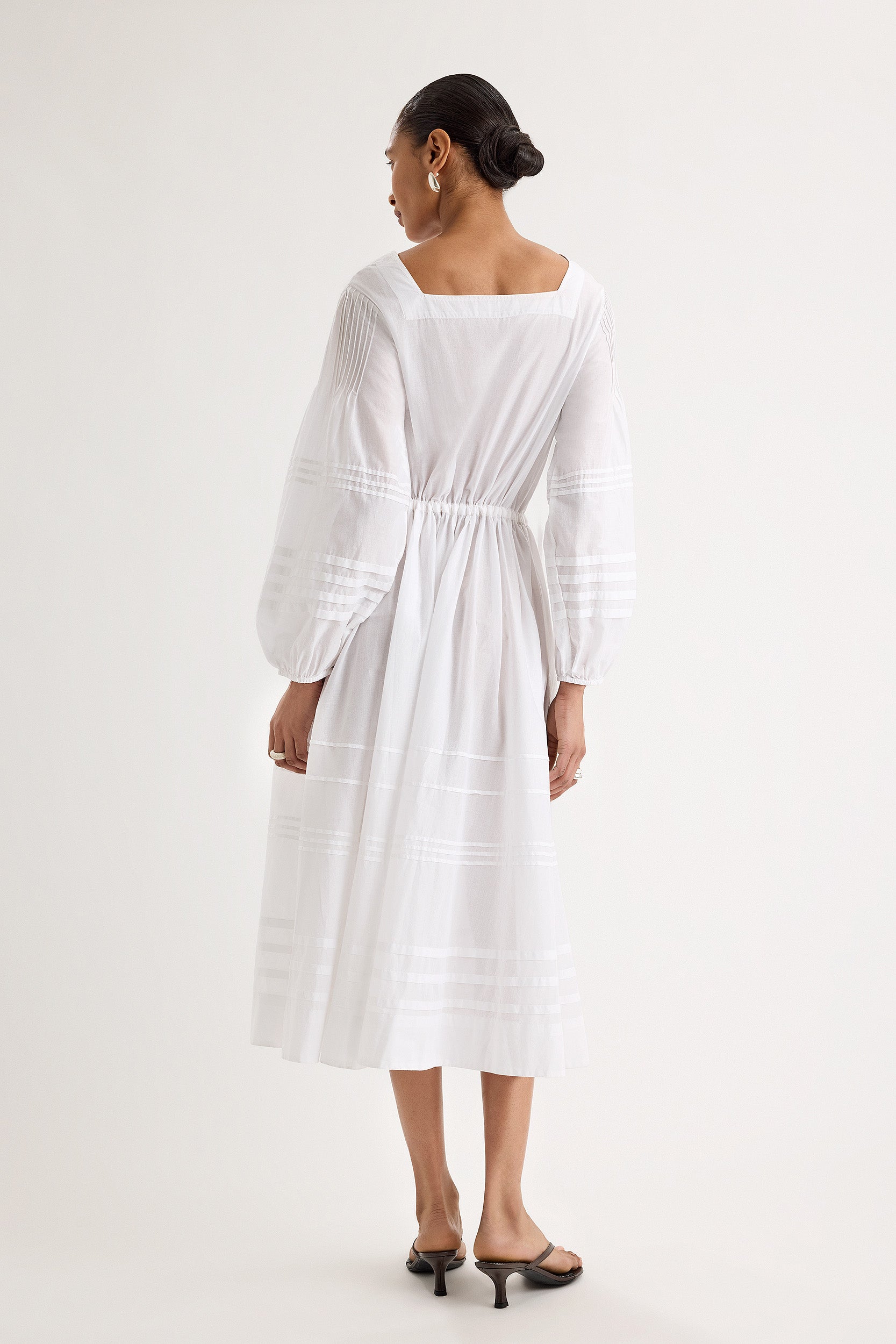 Leonora Dress in White
