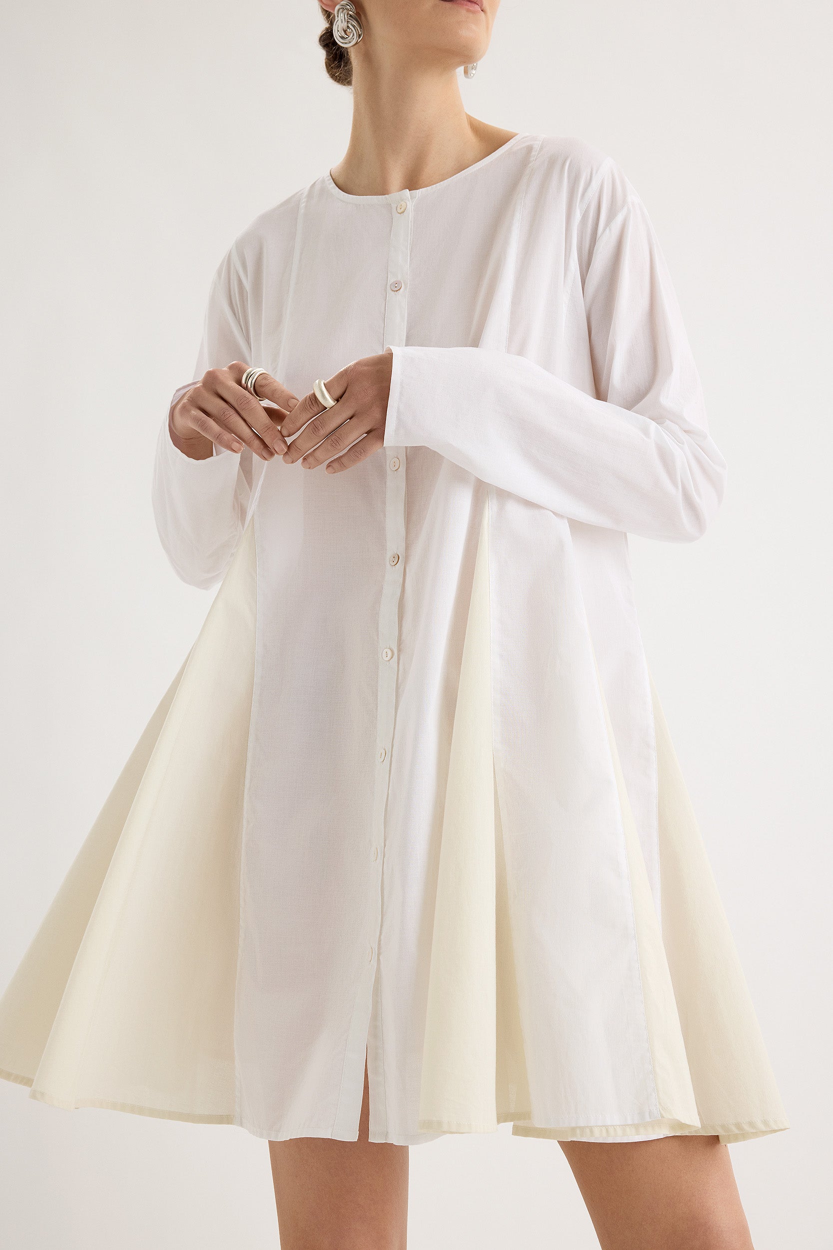 Rosaura Dress in White