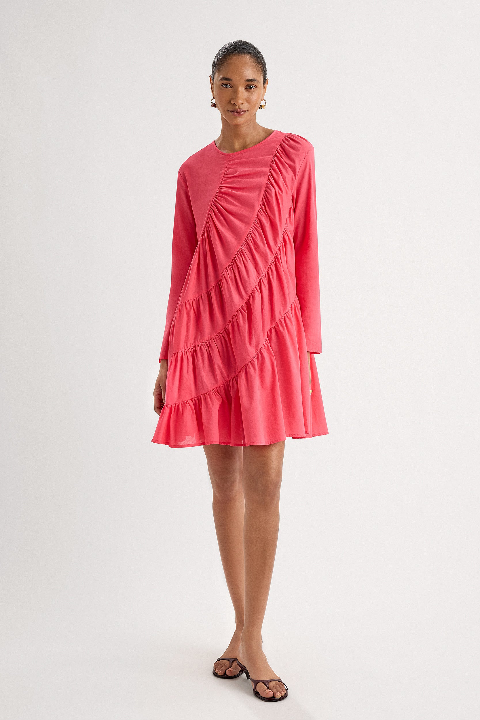 Solana Dress in Berry