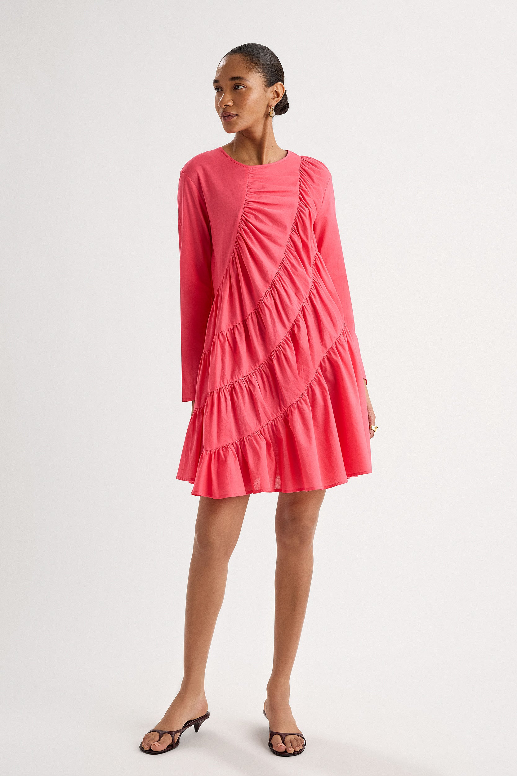 Solana Dress in Berry