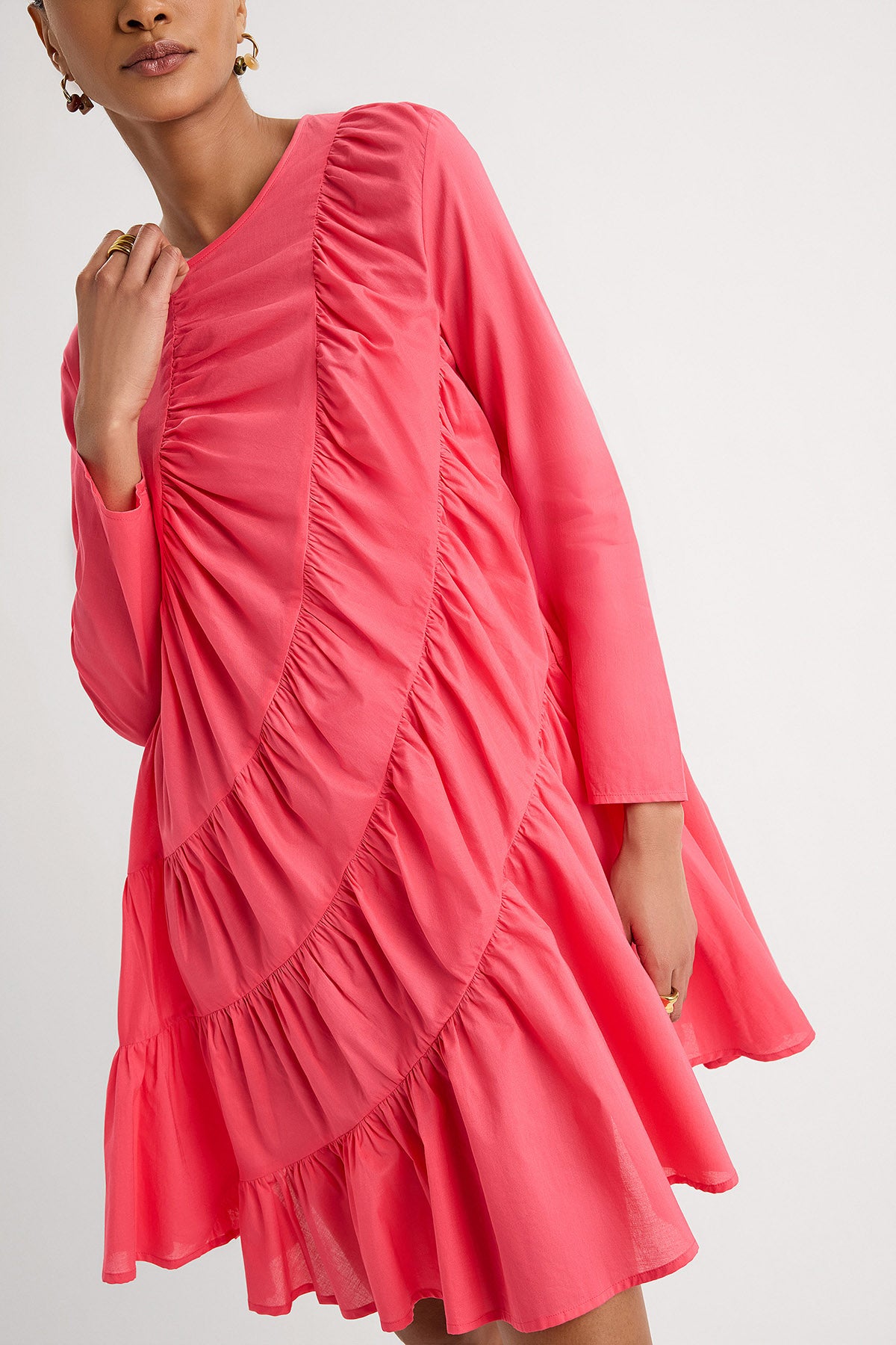Solana Dress in Berry