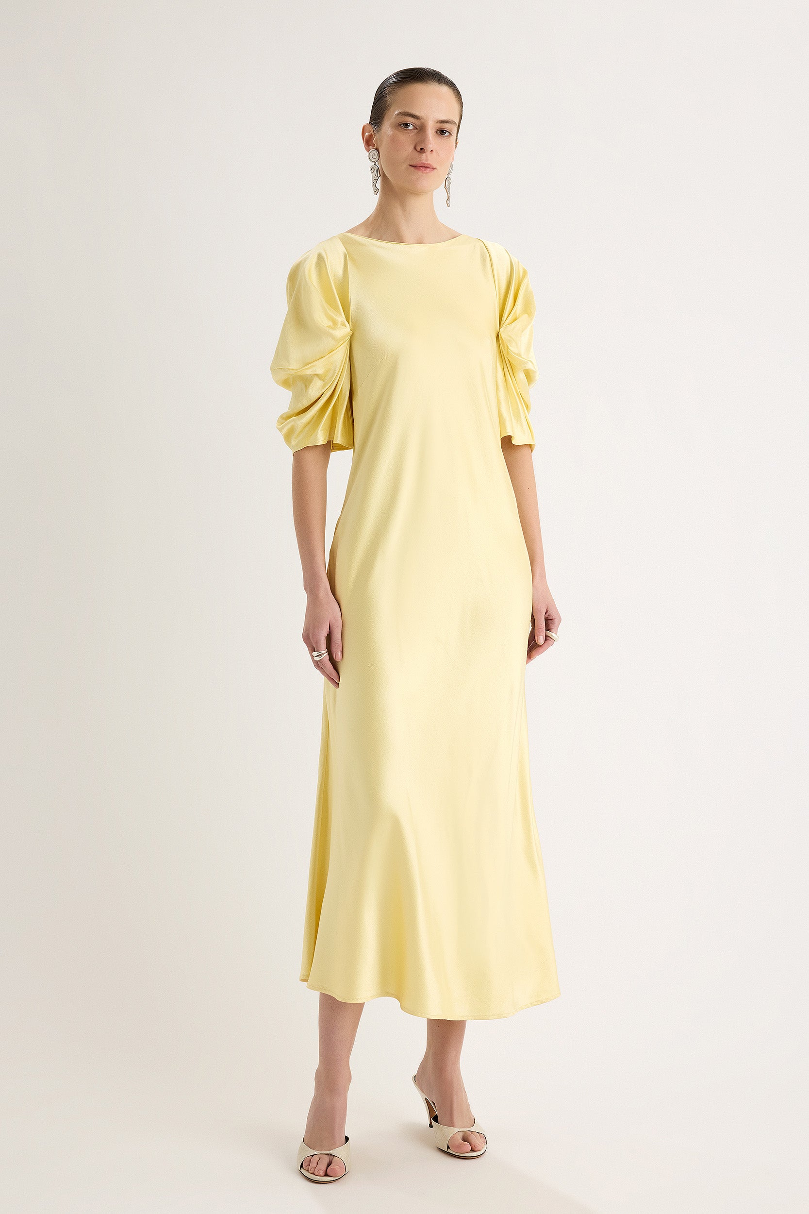 Paloma Dress in Straw