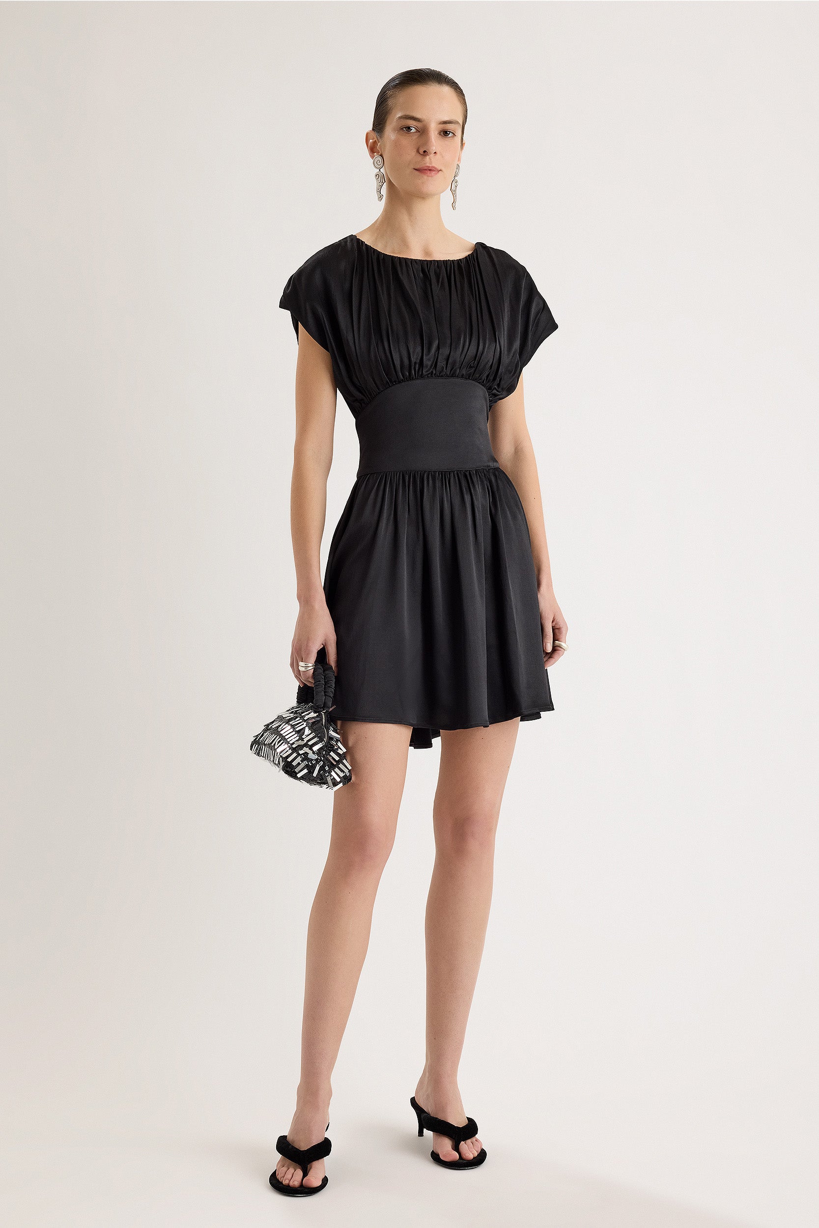 Solenne Dress in Black